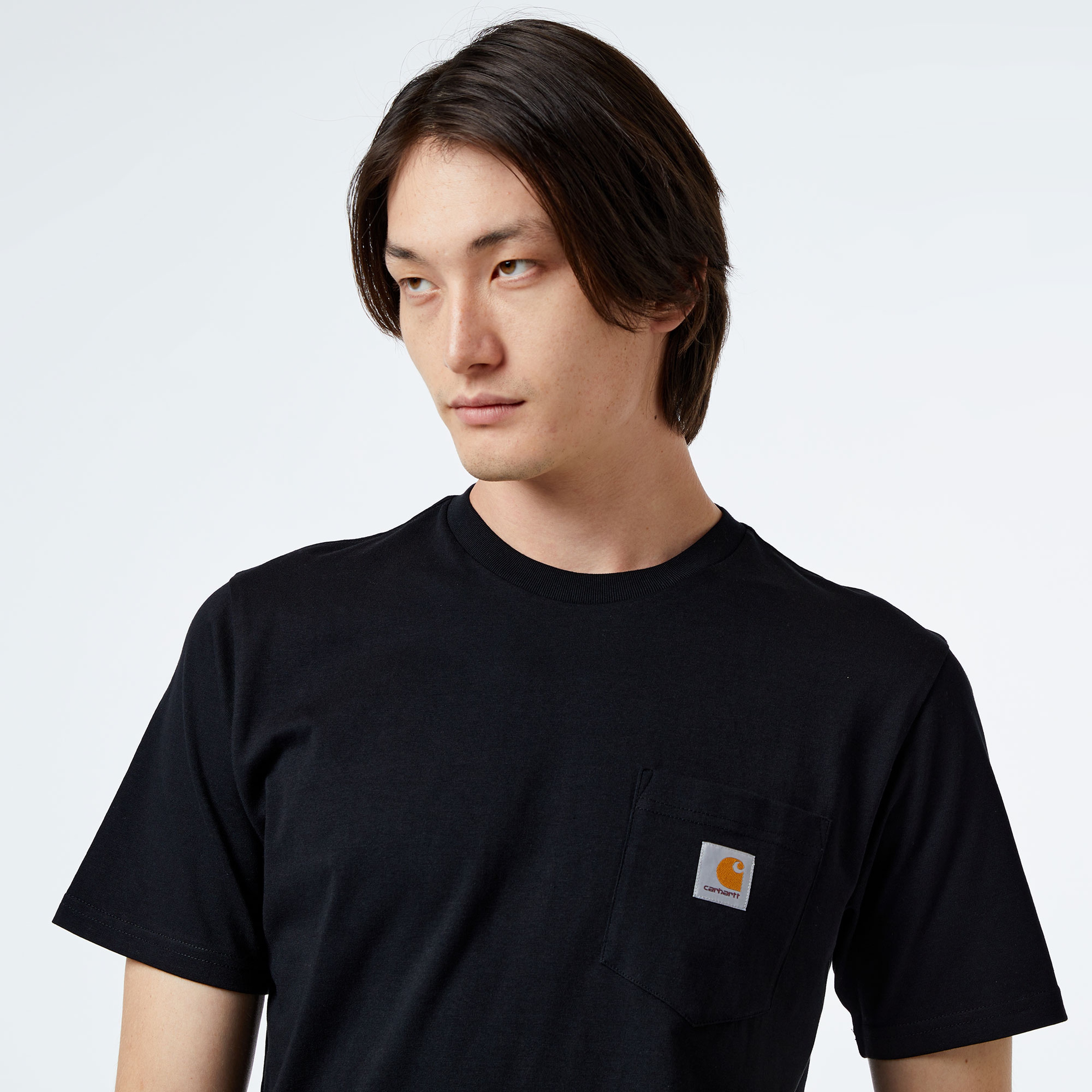 Carhartt WIP S/S Pocket Erkek Siyah T-Shirt