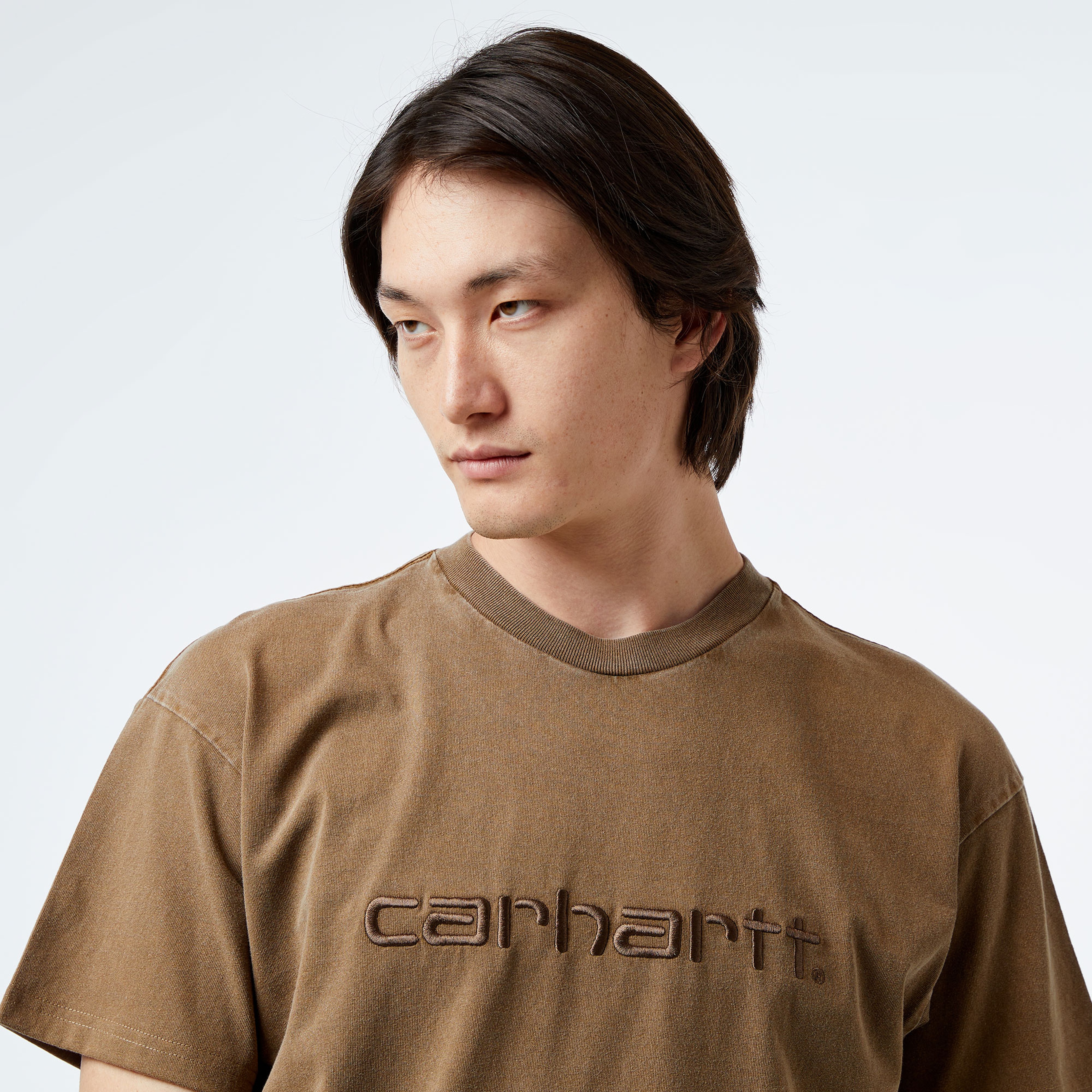 Carhartt WIP S/S Duster Erkek Kahverengi T-Shirt