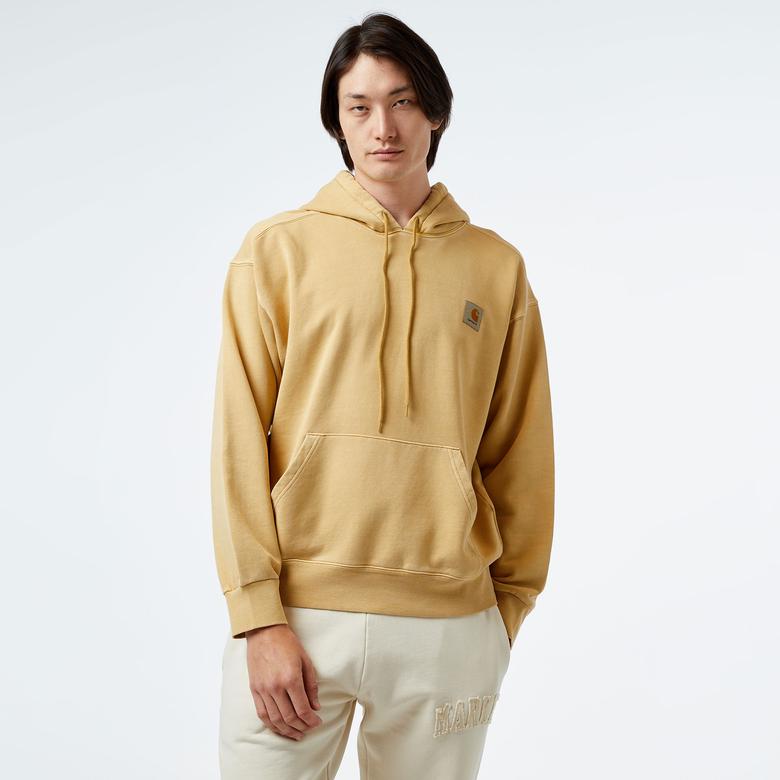 Carhartt WIP Nelson Erkek Krem Hoodie