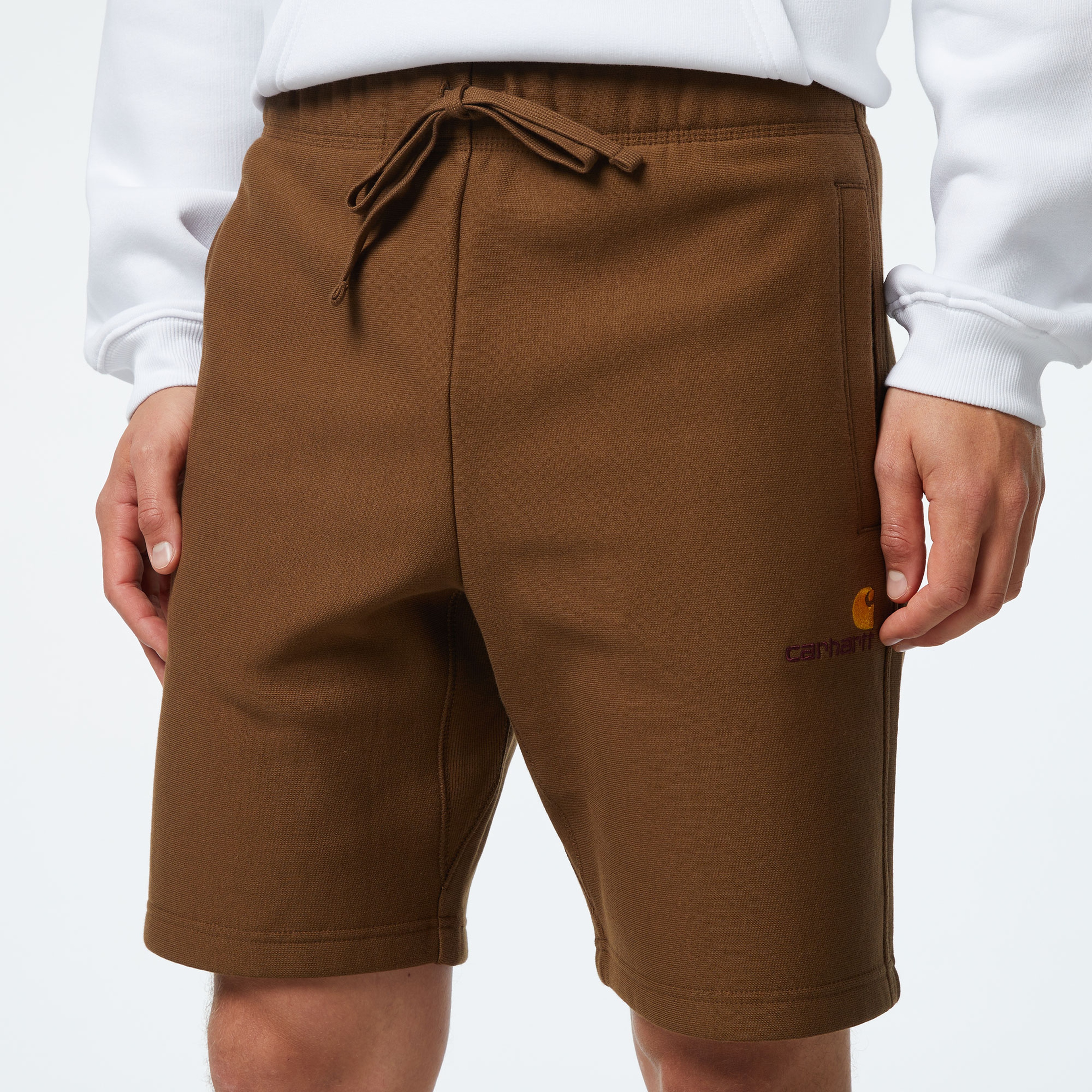 Carhartt WIP American Script Short Erkek Kahverengi Şort