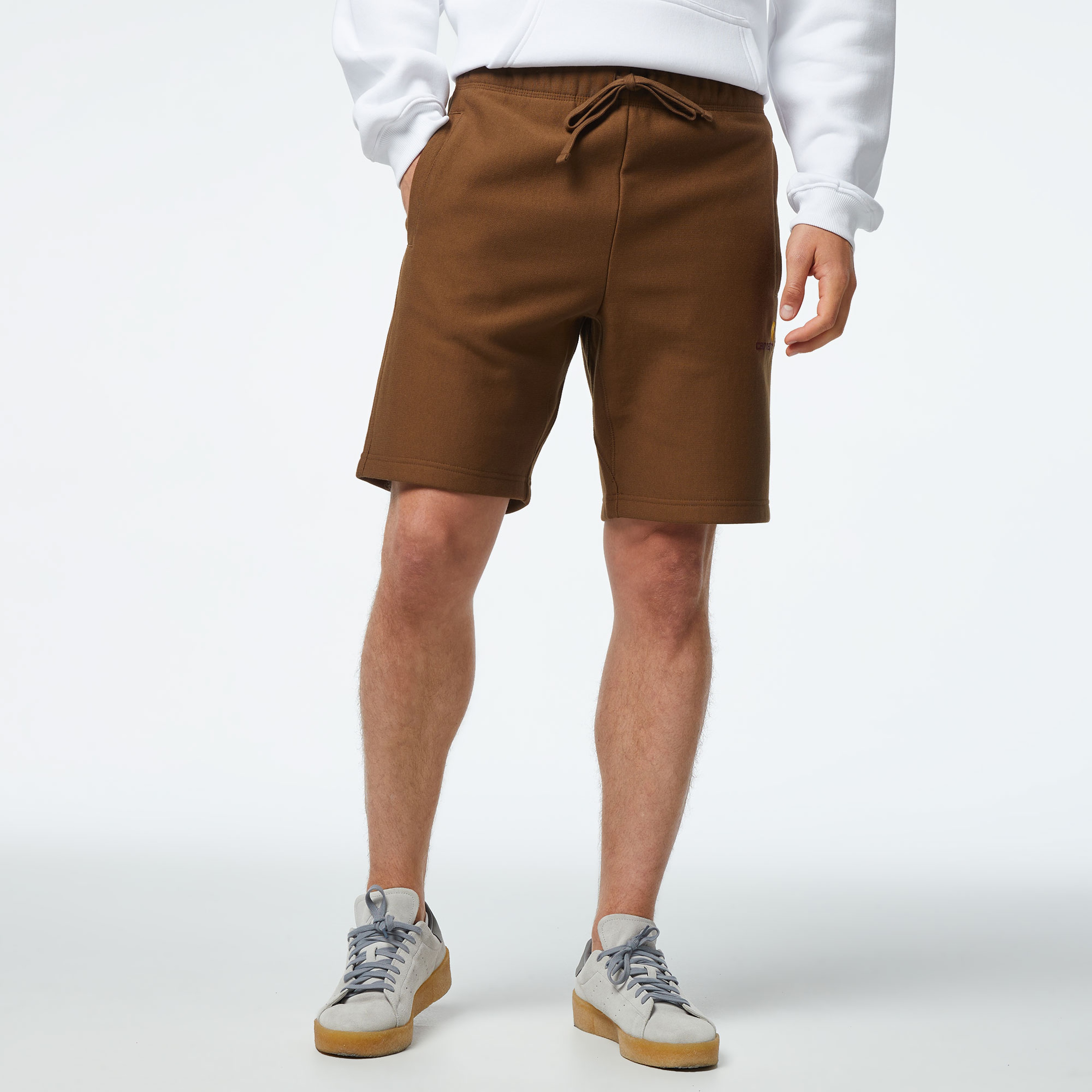 Carhartt WIP American Script Short Erkek Kahverengi Şort