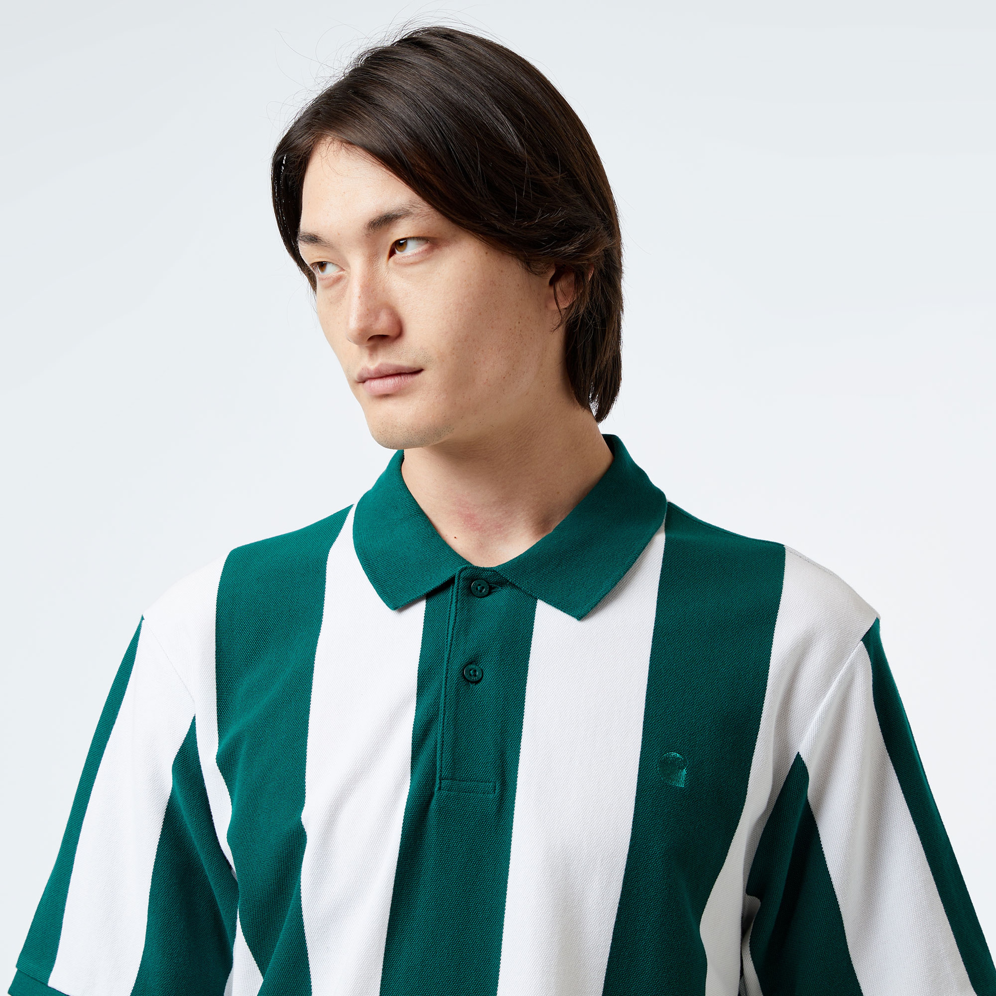 Carhartt WIP S/S Hinton Erkek Yeşil Polo