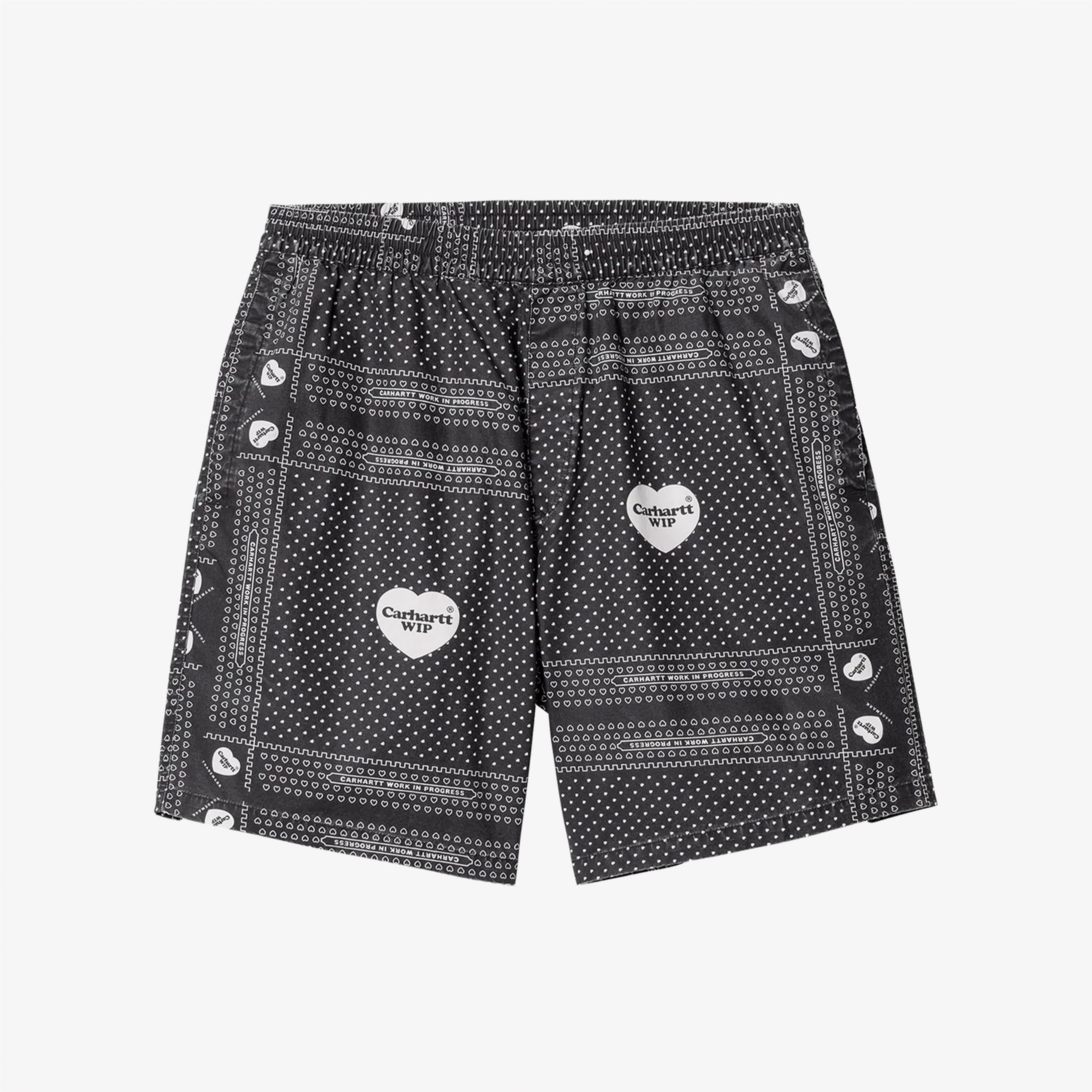 Carhartt WIP Heart Bandana Short Erkek Siyah Şort