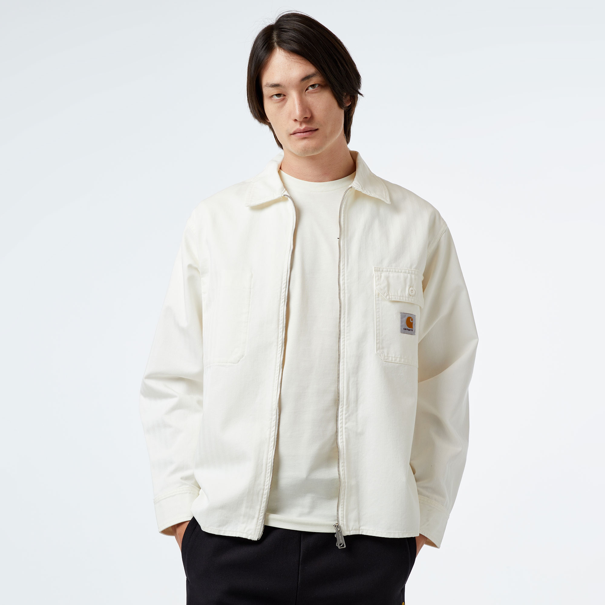 たかし　Carhartt Carhartt WIP Rainer Jac Erkek Beyaz CeketLI033276| Occasion
