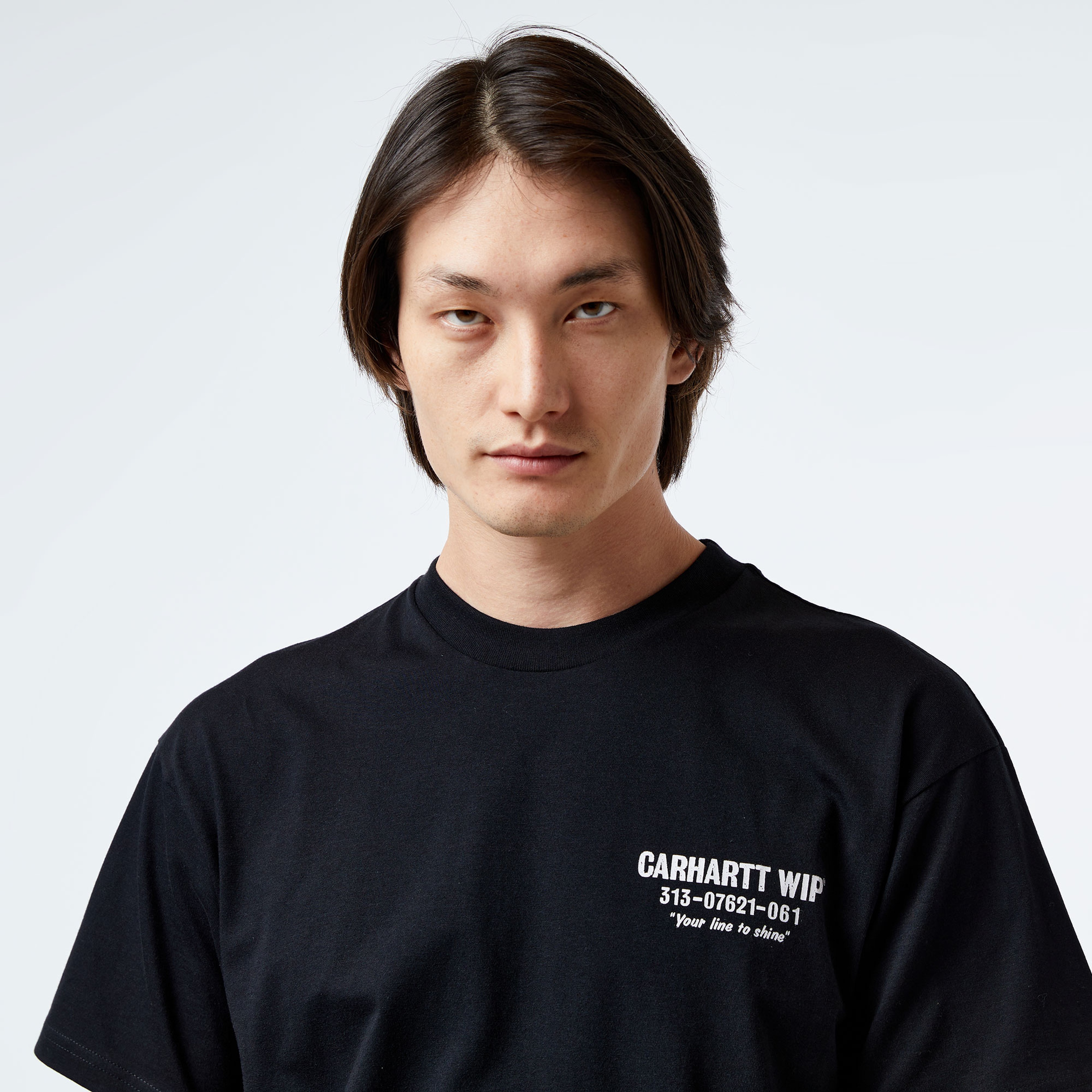 Carhartt WIP S/S Less Troubles Erkek Siyah T-Shirt