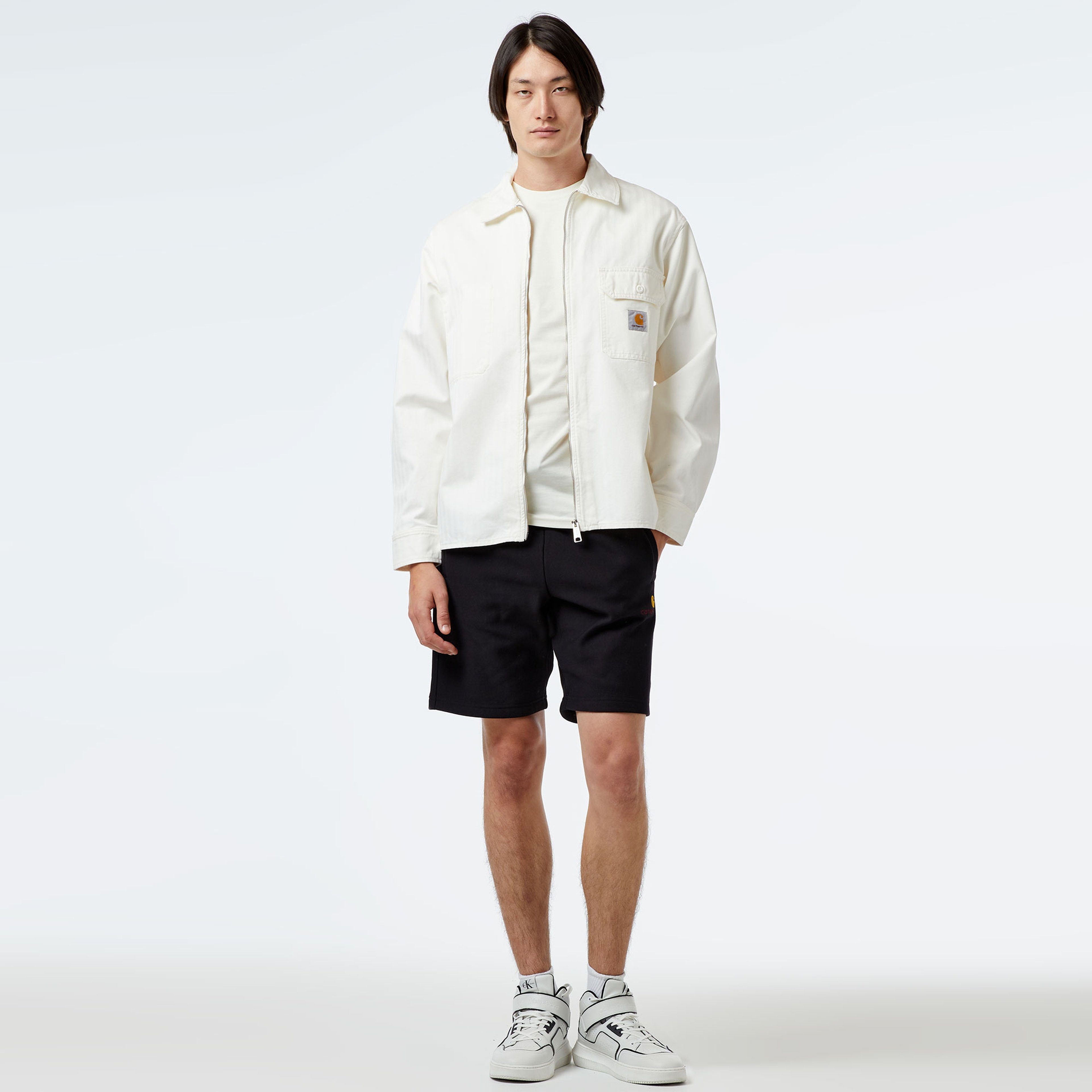 Carhartt WIP Rainer Jac Erkek Beyaz Ceket