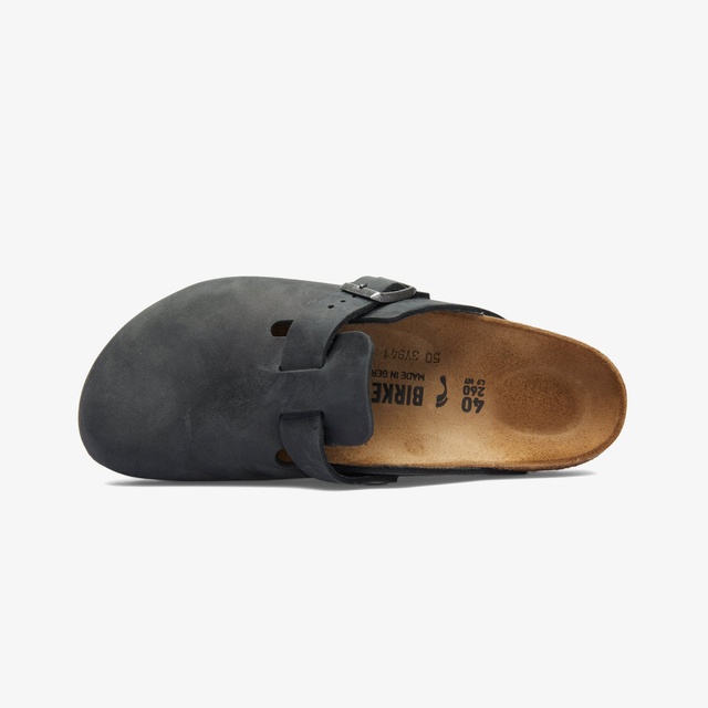 Birkenstock Siyah Birkenstock Boston Leoi Unisex Terlik