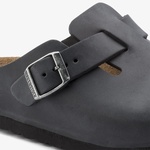 Birkenstock Boston Leoi Unisex Siyah Terlik