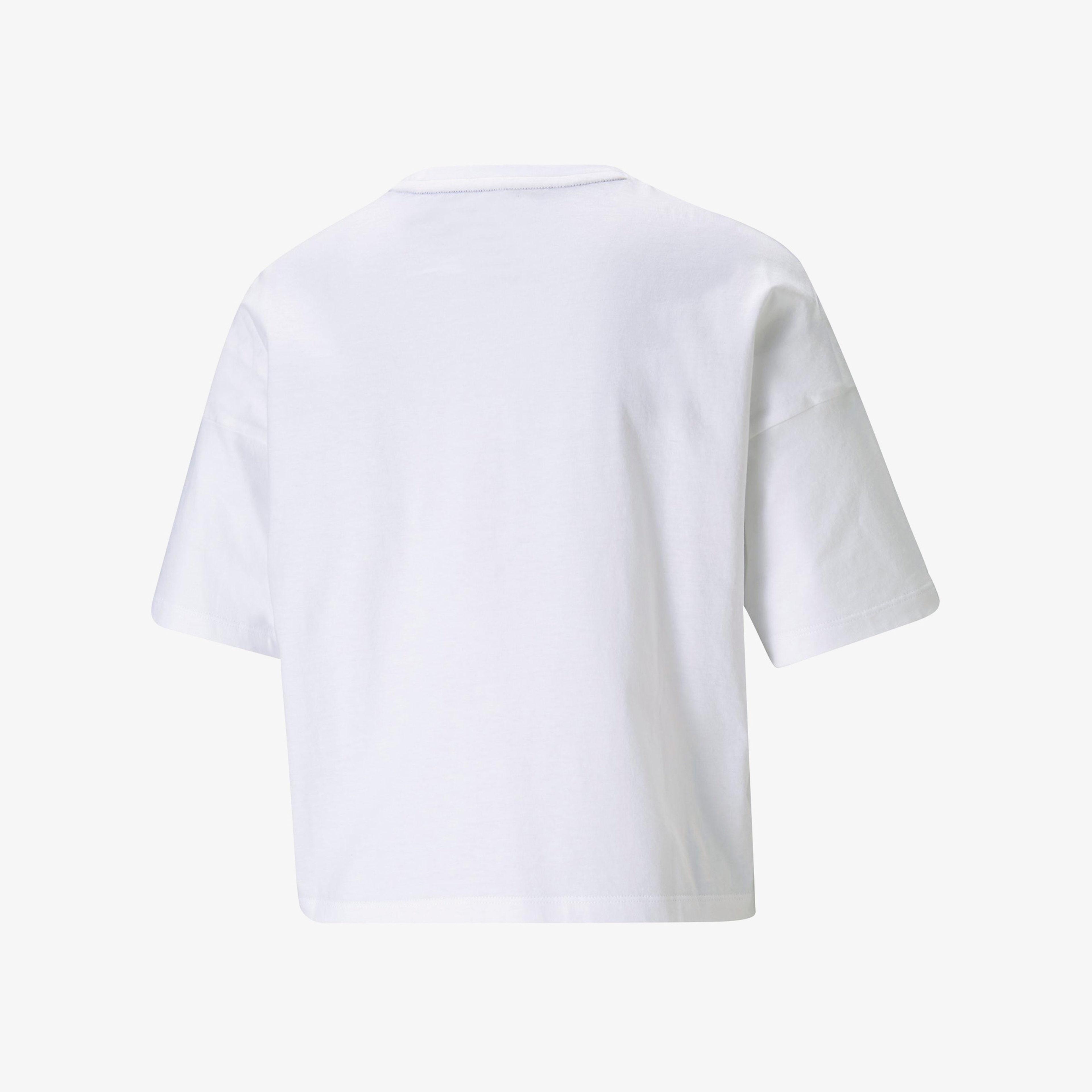 Puma Essentials Logo Kadın Beyaz T-Shirt
