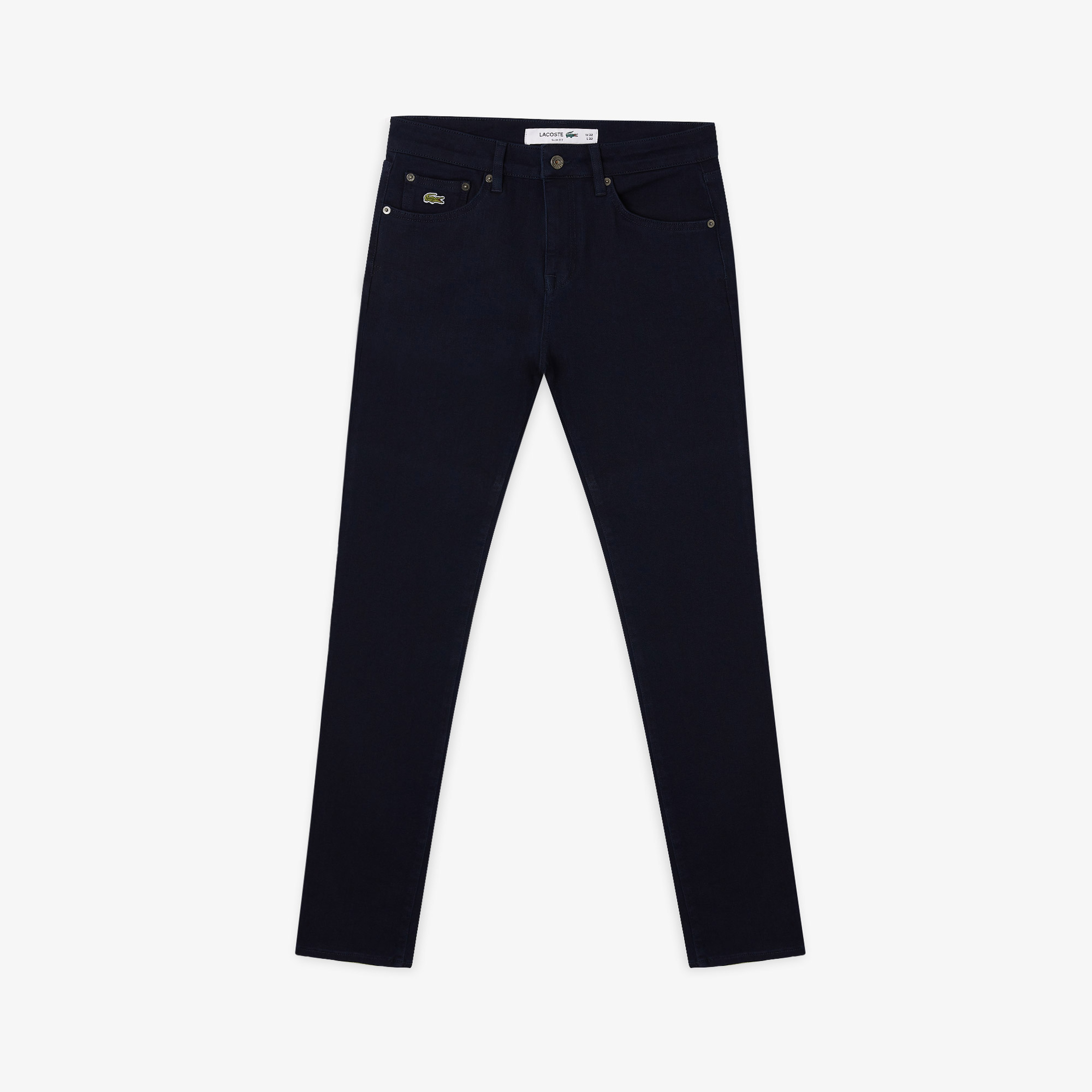 Lacoste Erkek Slim Fit Lacivert Jean Pantolon