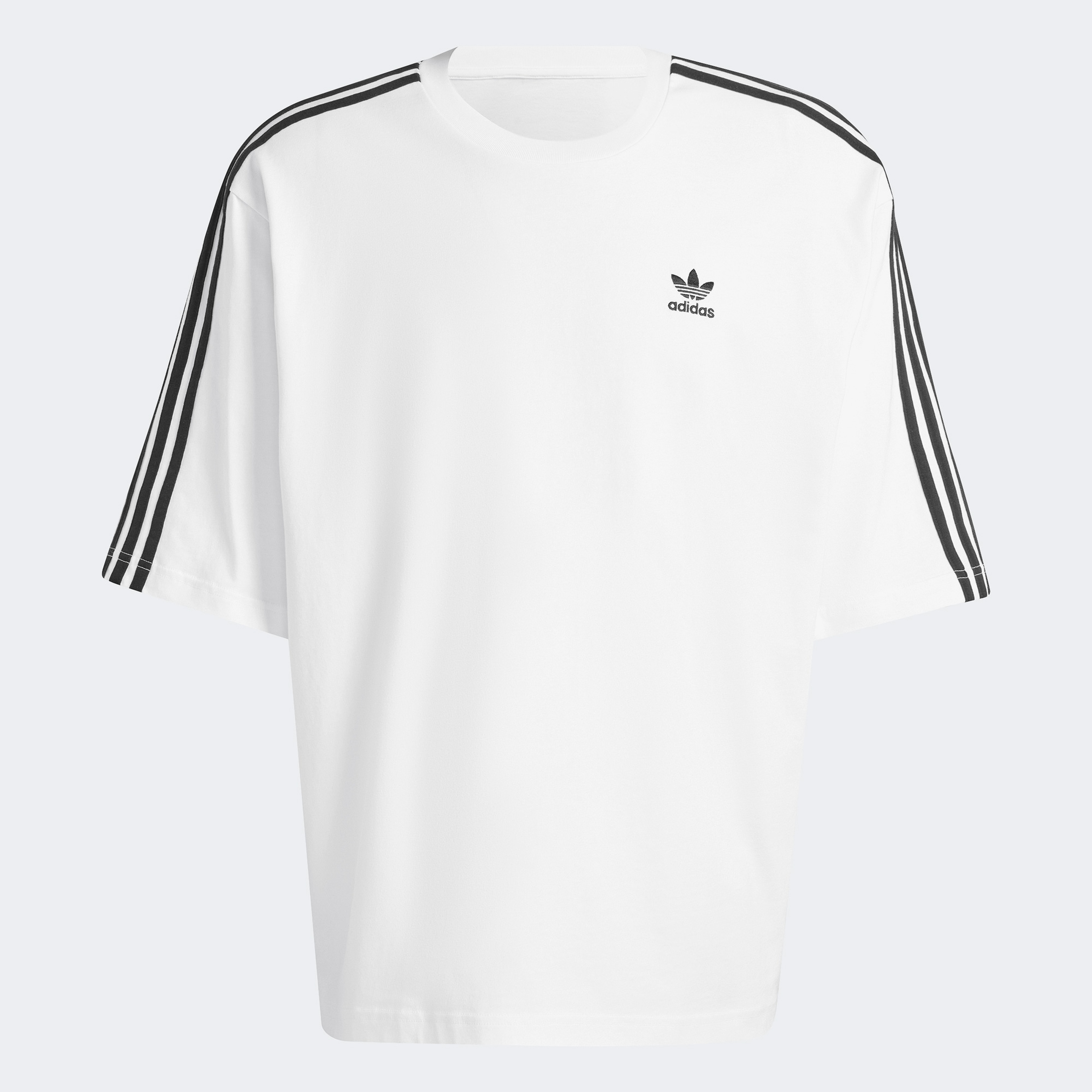 adidas Adicolor Oversized Erkek Beyaz T-Shirt