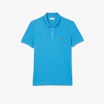 L.12.12 Erkek Slim Fit Mavi Polo