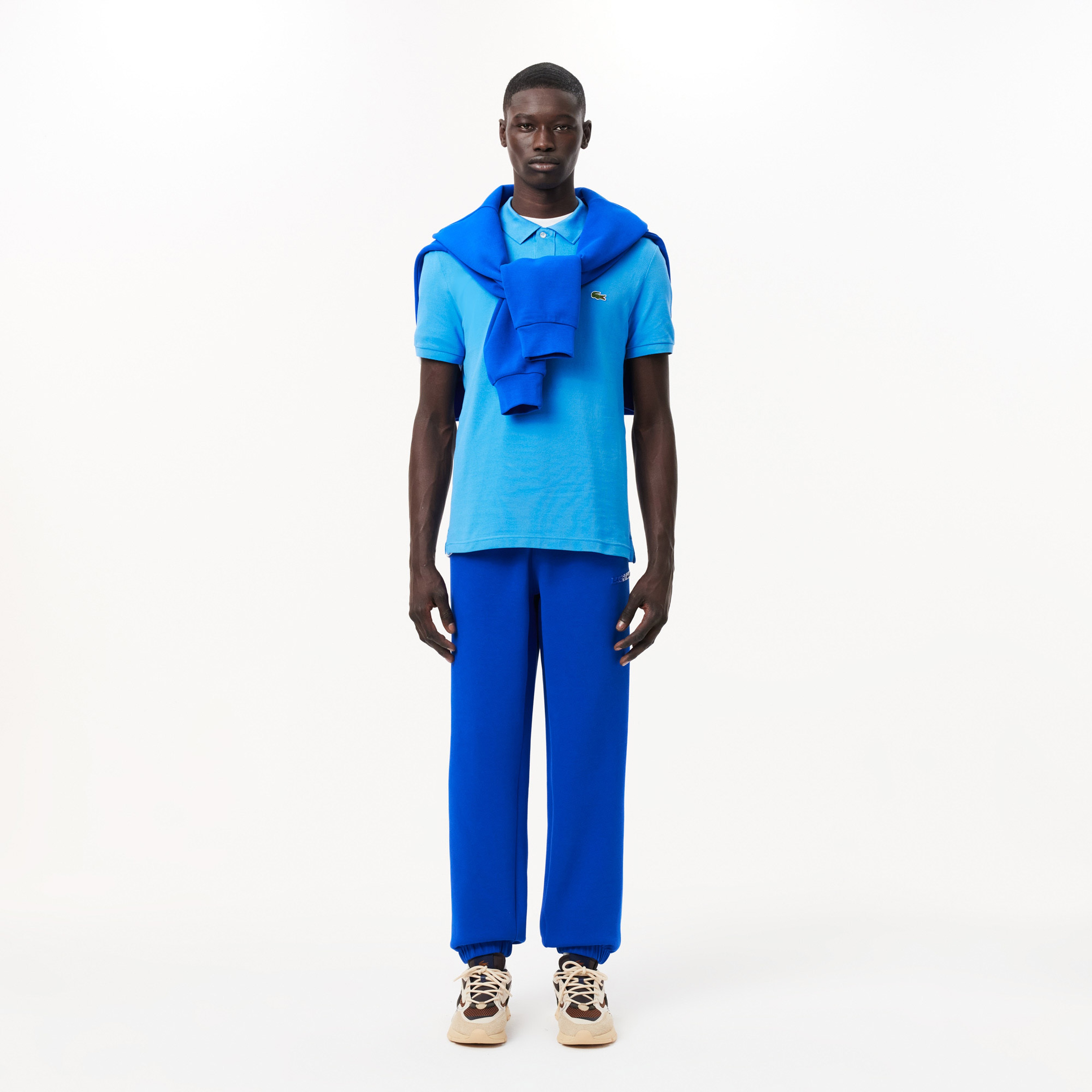 Lacoste L.12.12 Erkek Slim Fit Mavi Polo