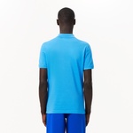 L.12.12 Erkek Slim Fit Mavi Polo