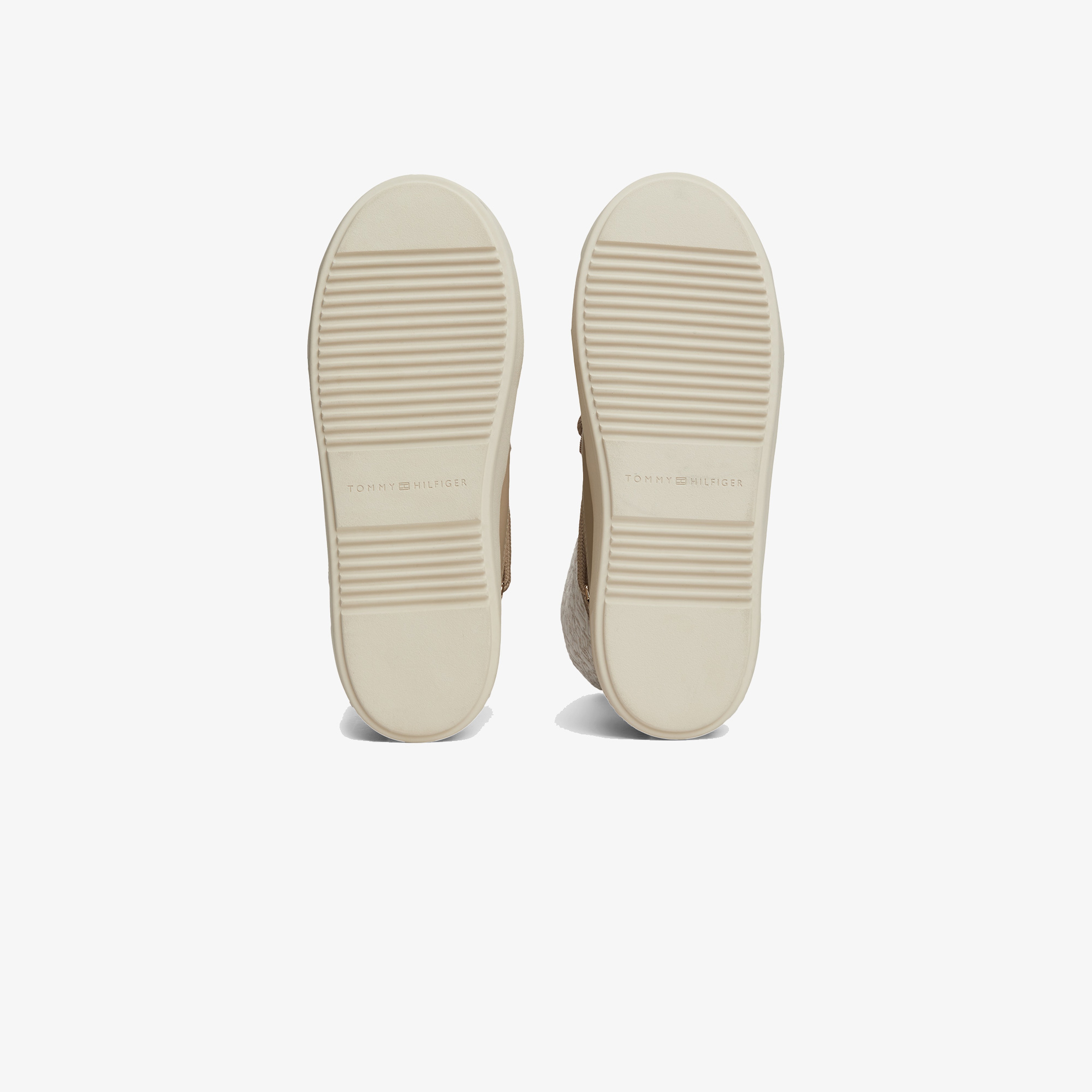 Tommy Hilfiger Lace-Up Monogram Kadın Bej Bot