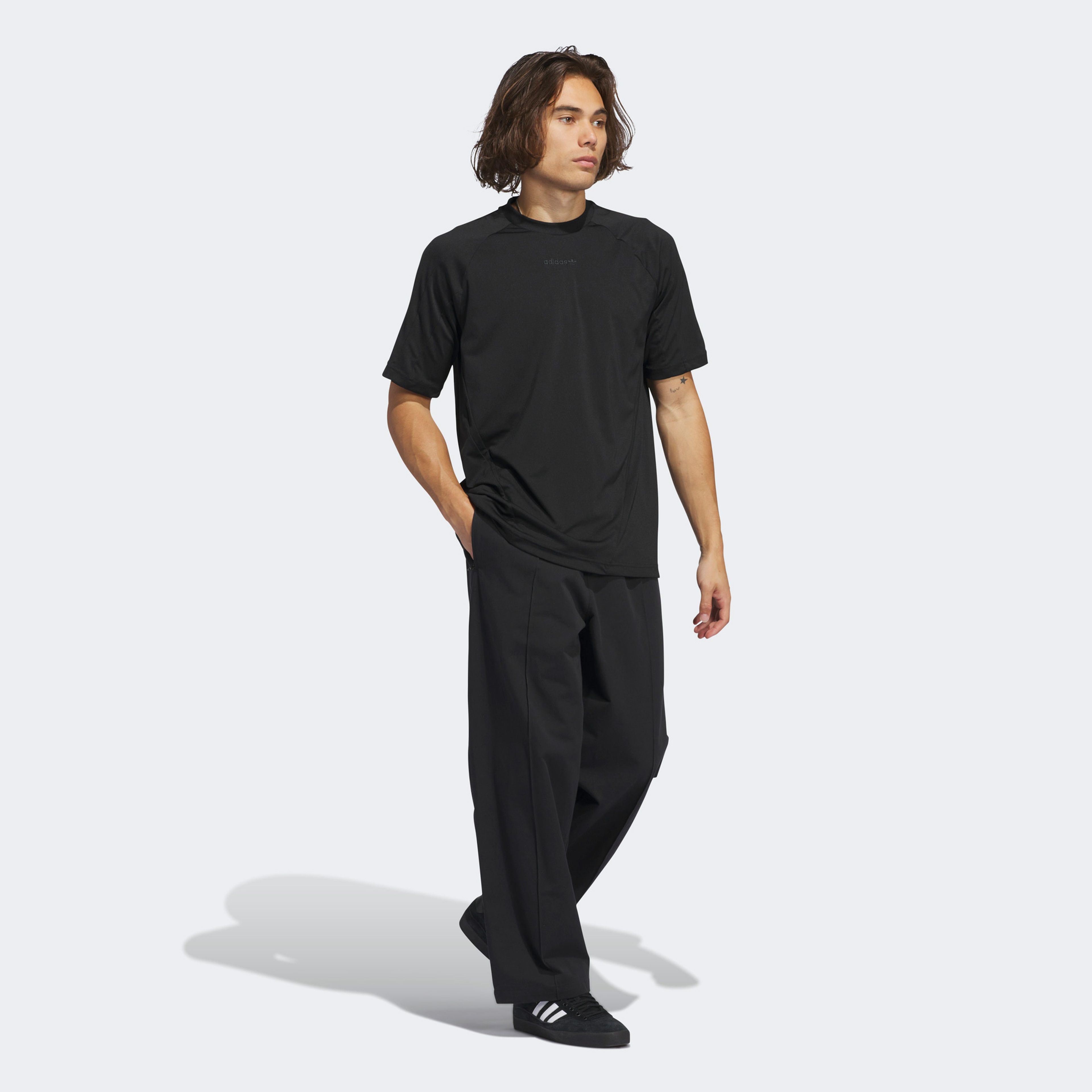 adidas Skateboarding Teamgeist Jersey Erkek Siyah Forma