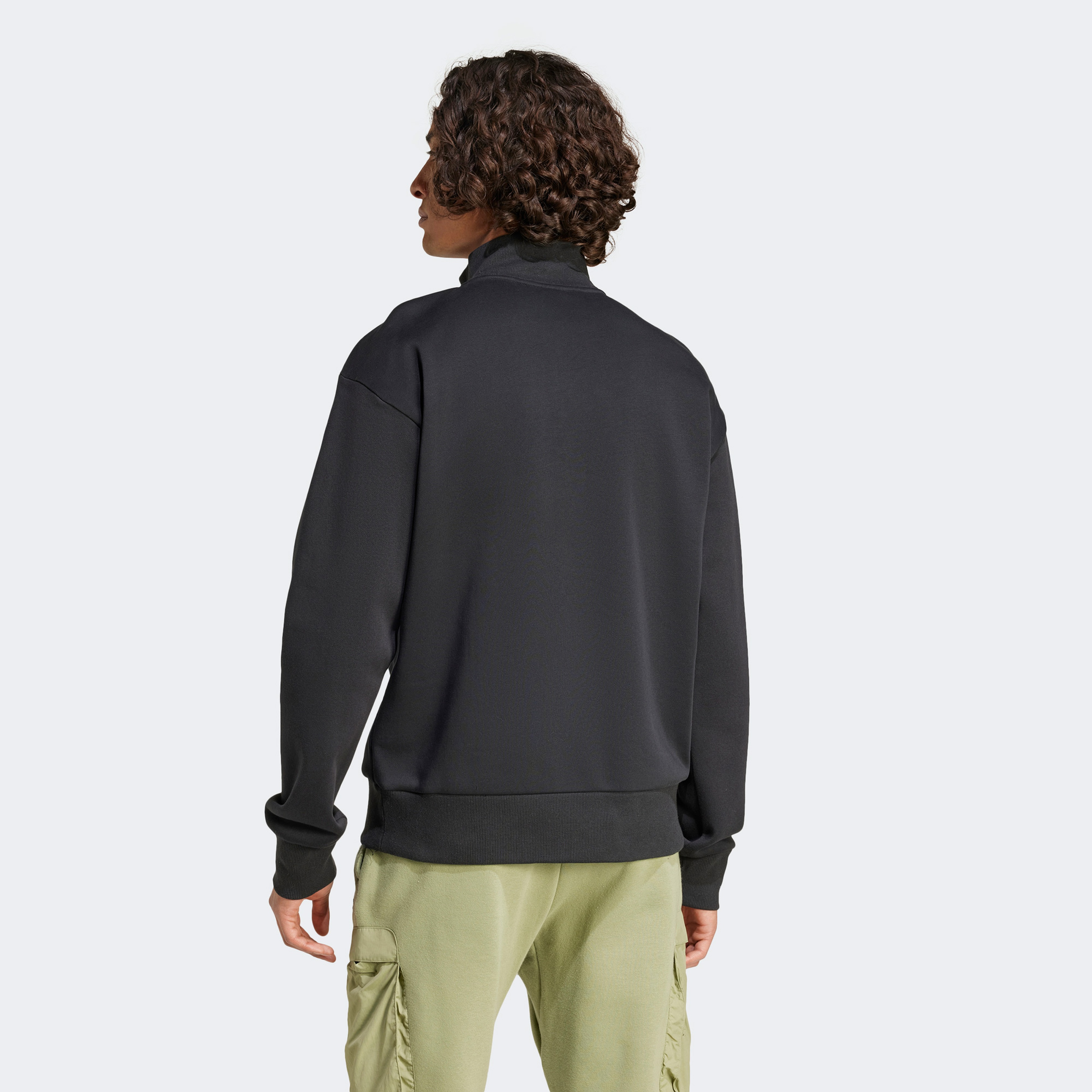 adidas City Escape Fleece Half-Zip Erkek Renkli Sweatshirt