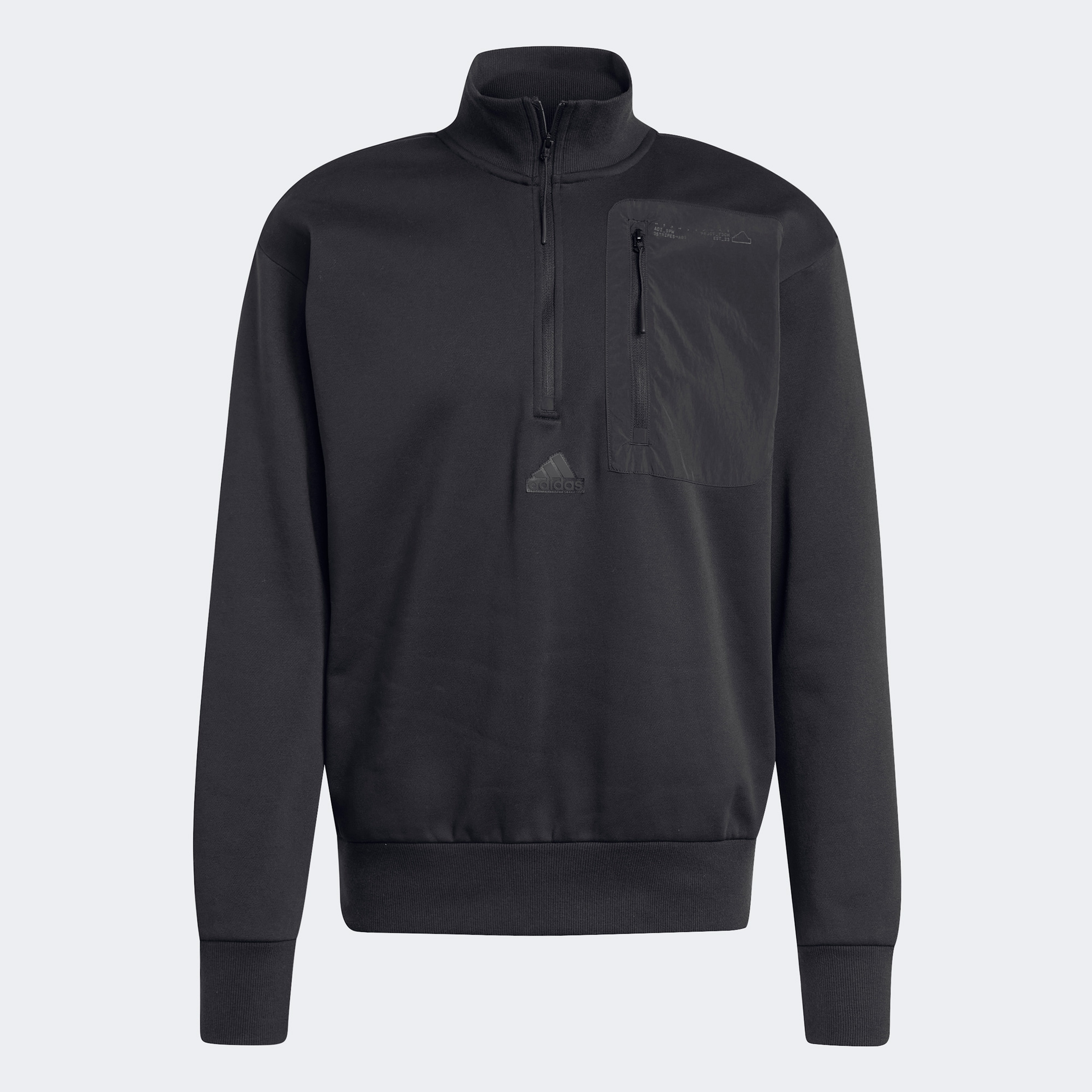 adidas City Escape Fleece Half-Zip Erkek Renkli Sweatshirt