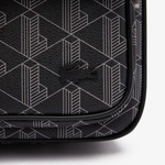 The Blend Erkek Monogram Siyah Postacı Çantası