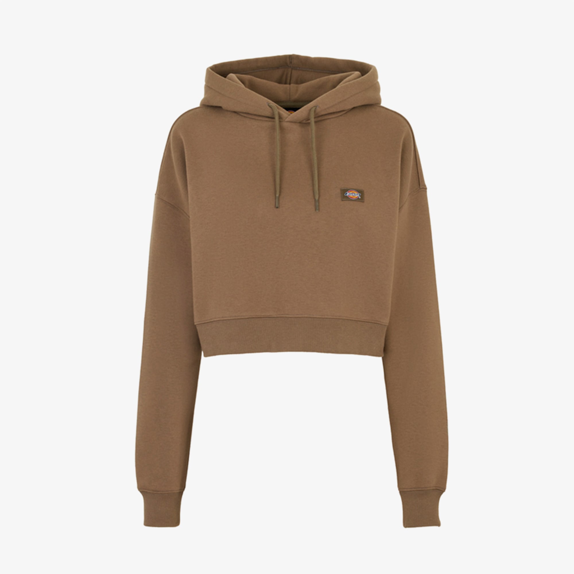 Dickies Oakport Cropped Kadın Kahverengi Hoodie