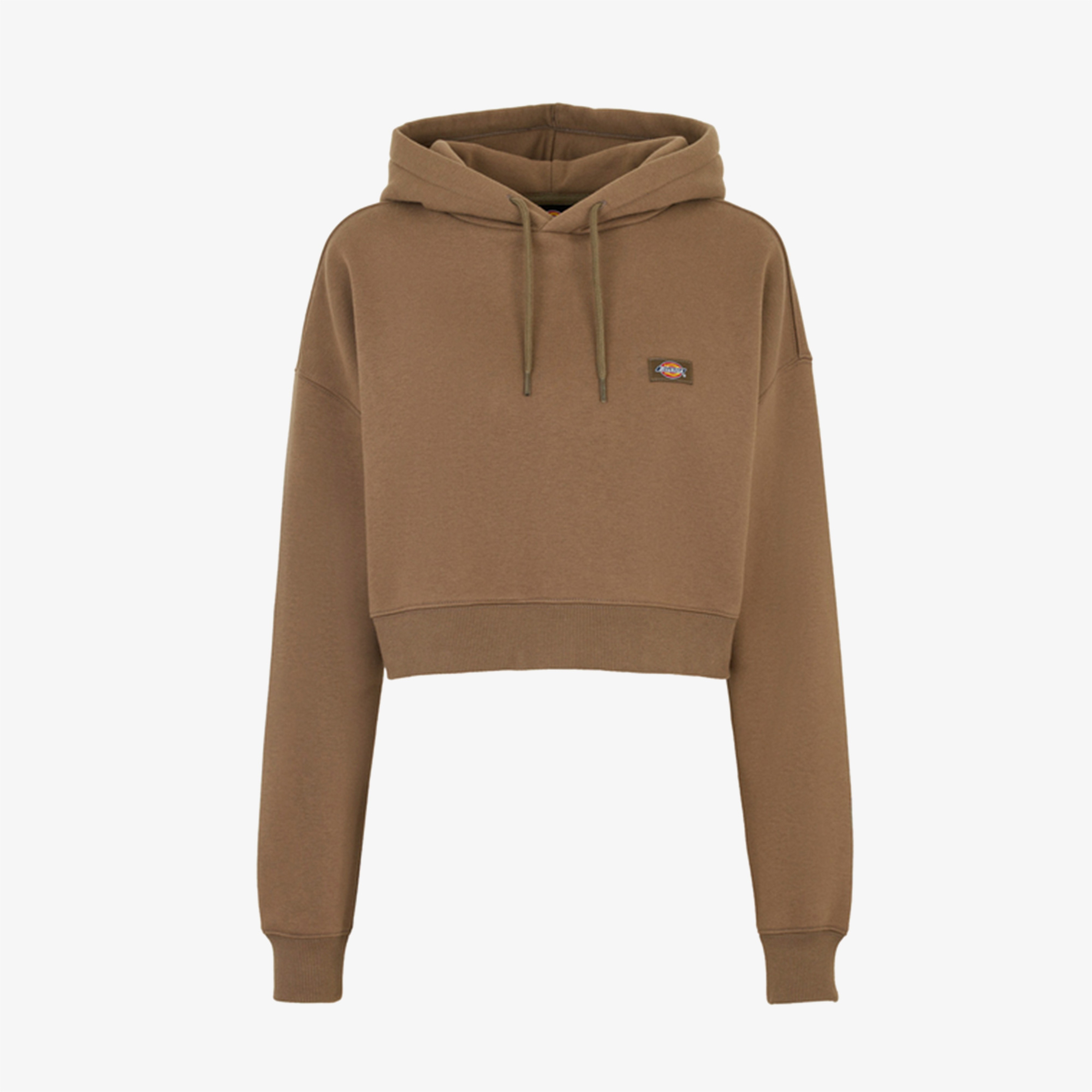 Dickies Oakport Cropped Kadın Kahverengi Hoodie