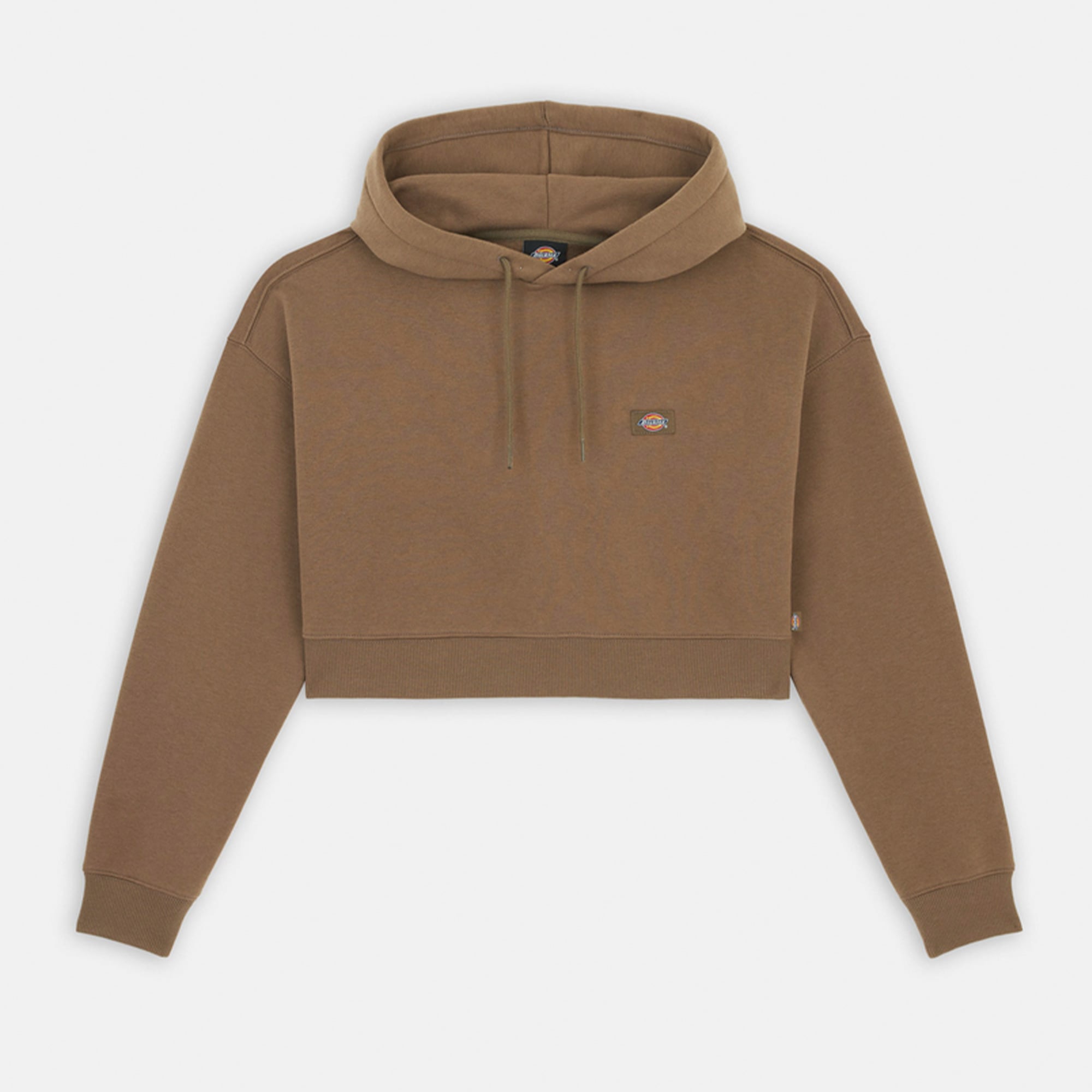 Dickies Oakport Cropped Kadın Kahverengi Hoodie