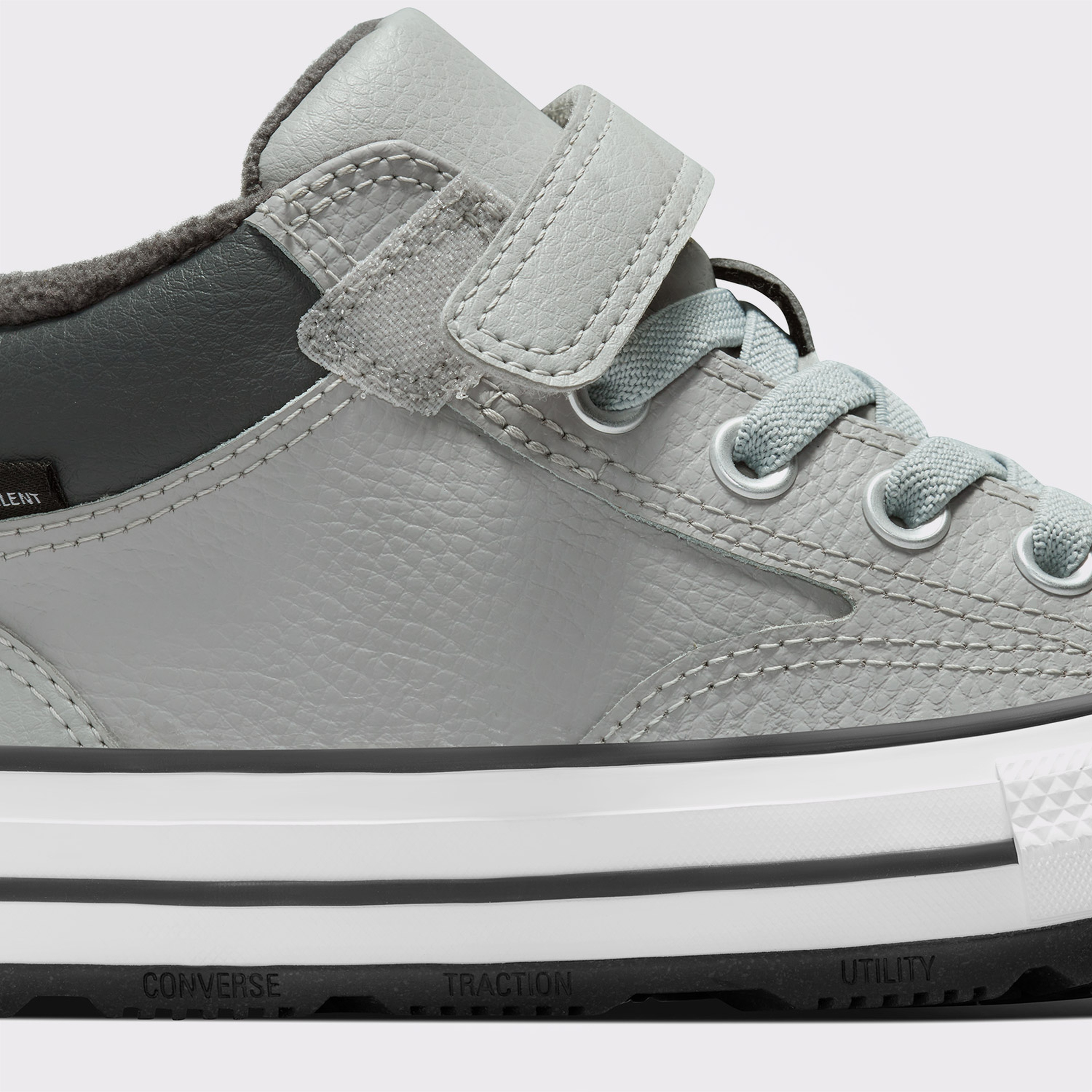 Converse Chuck Taylor All Star Malden Street Çocuk Gri Deri Sneaker