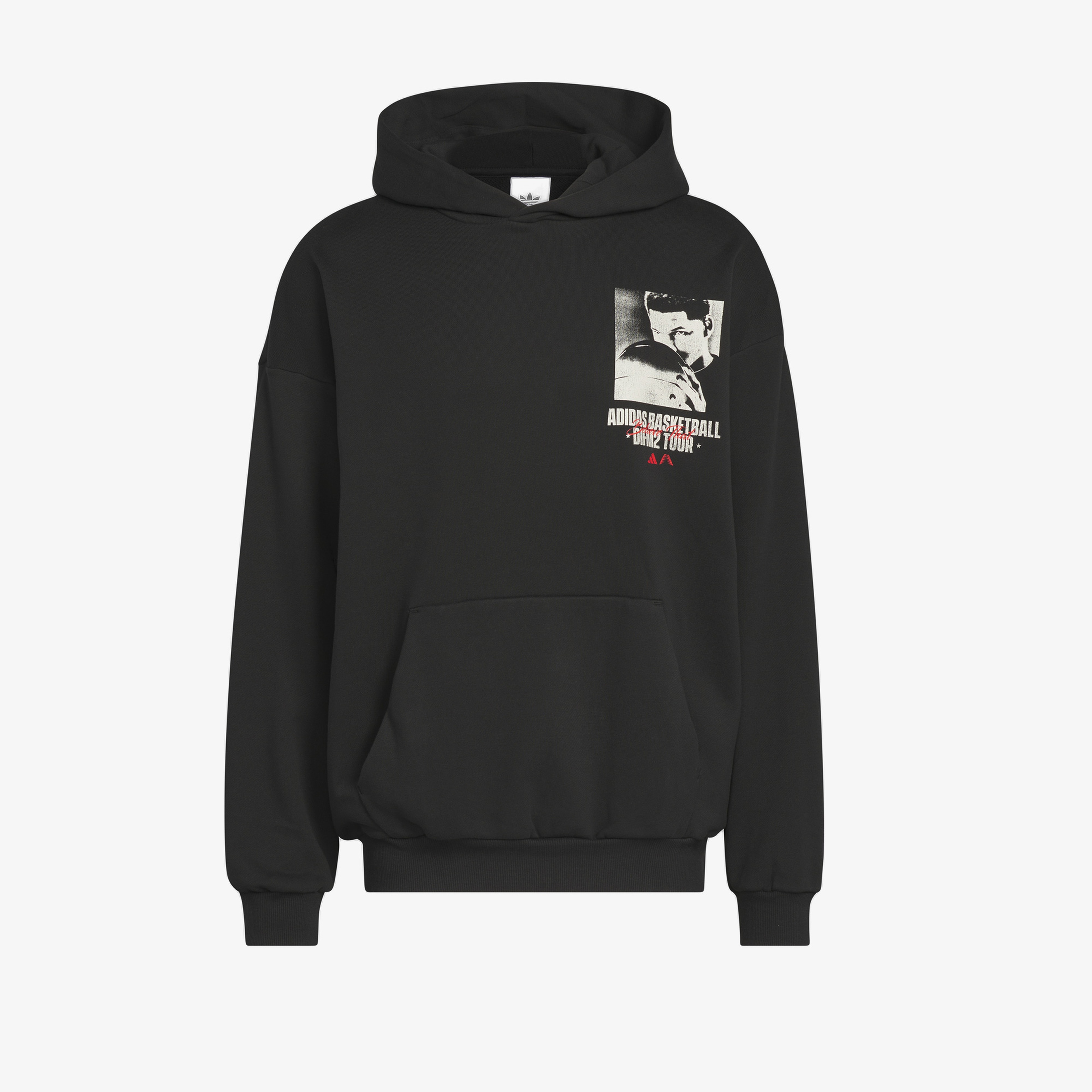 adidas Anthony Edwards Graphic Erkek Siyah Hoodie