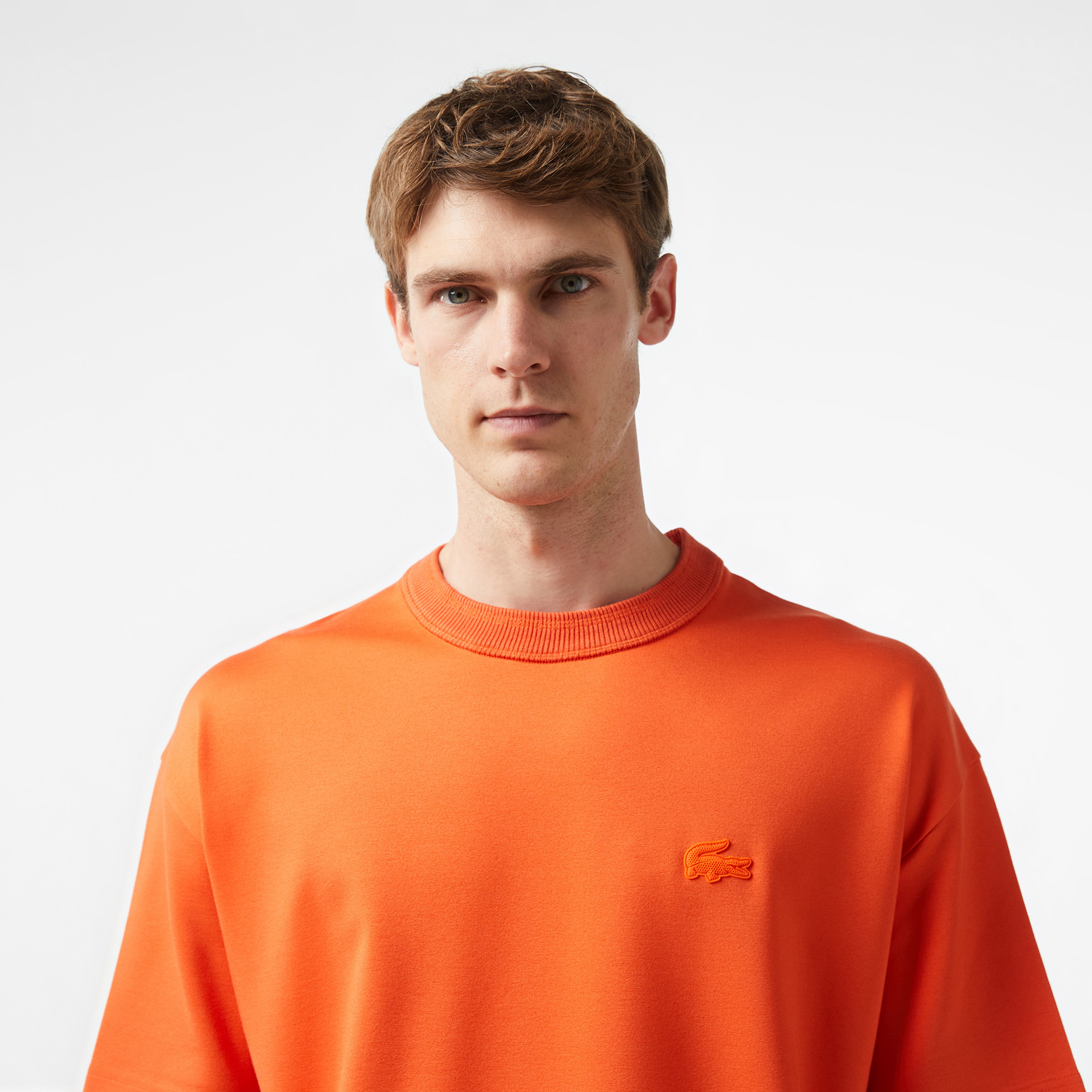 Lacoste x House of SuperStep Erkek Kırmızı T-Shirt