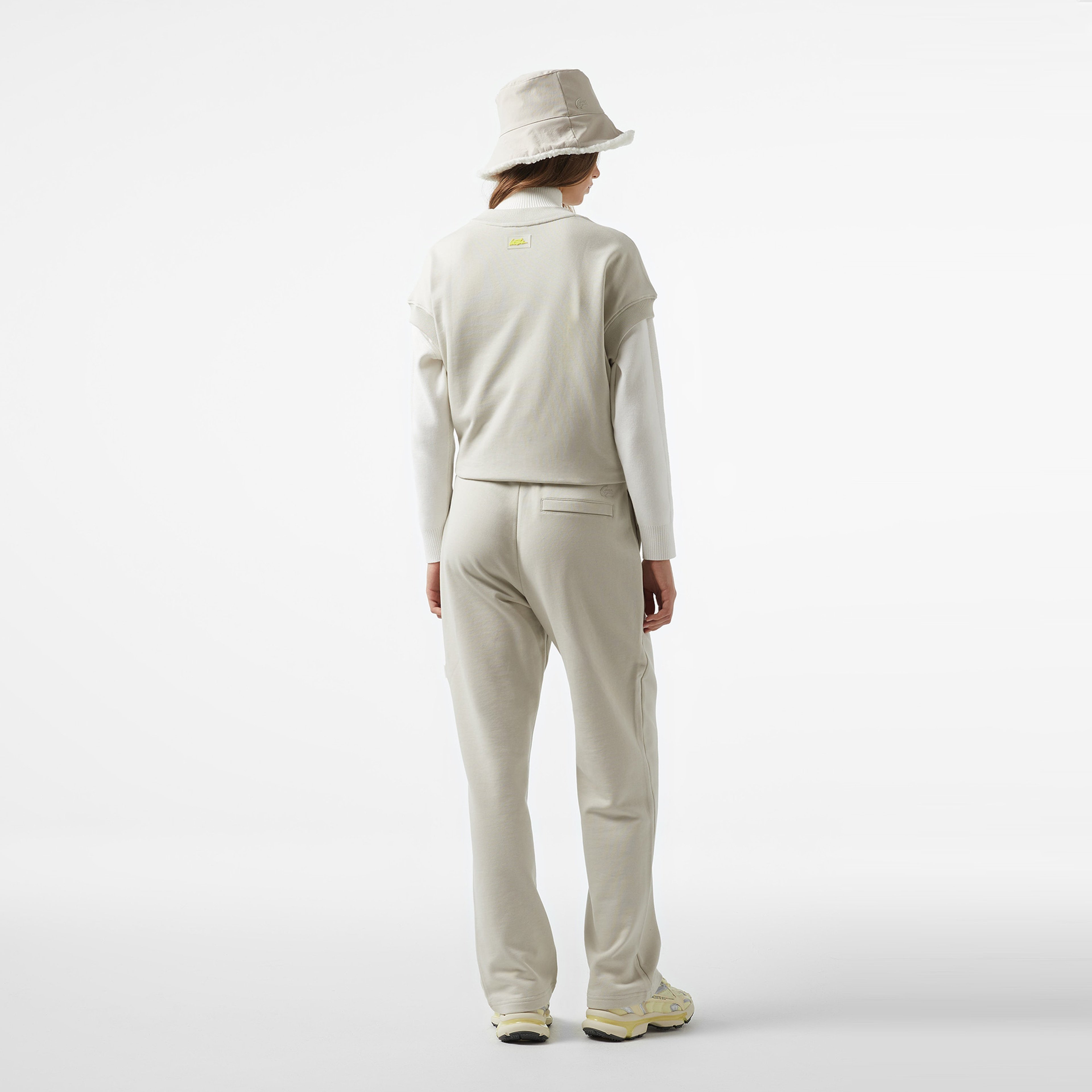 Lacoste x House of SuperStep Kadın Gri Eşofman Altı