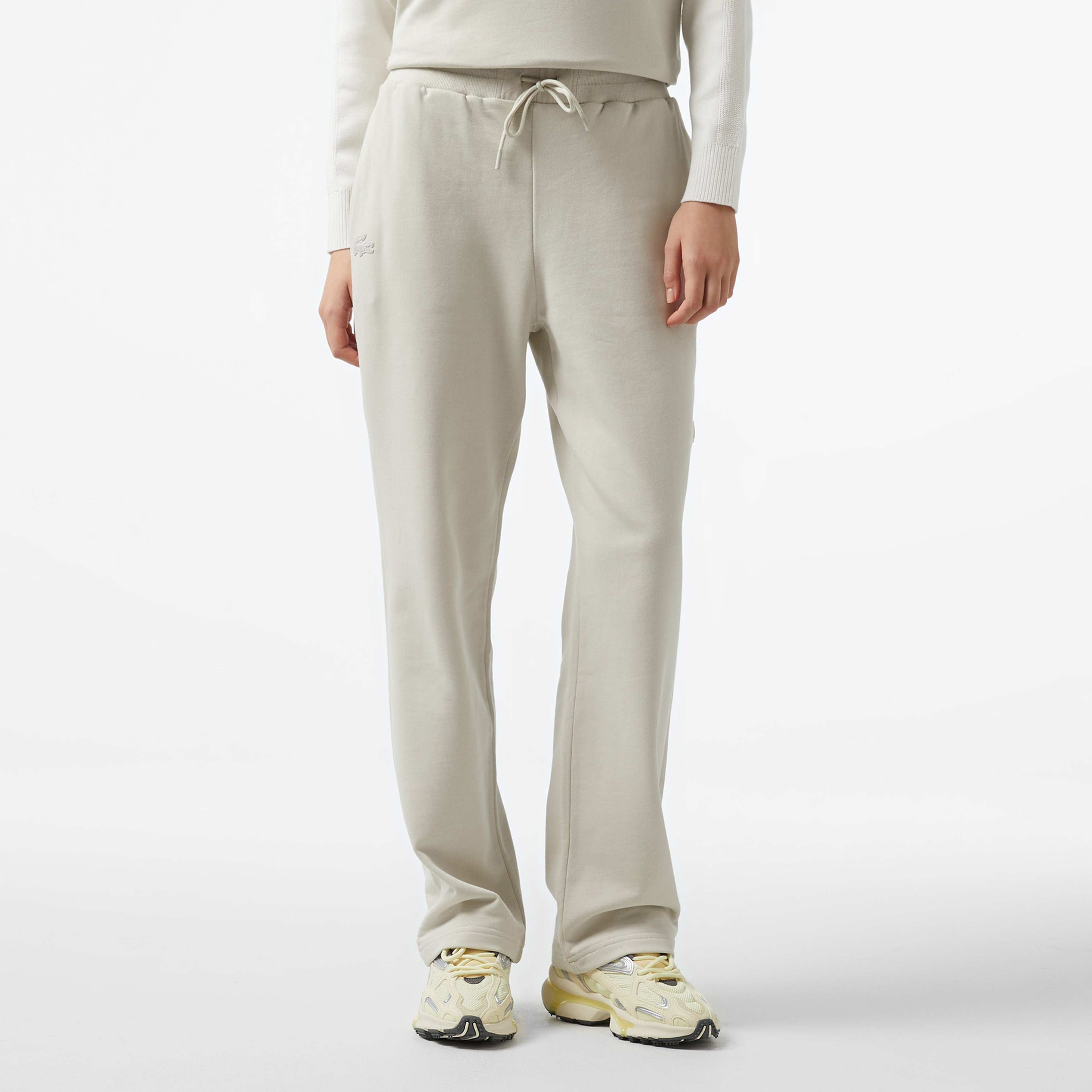 Lacoste x House of SuperStep Kadın Gri Eşofman Altı