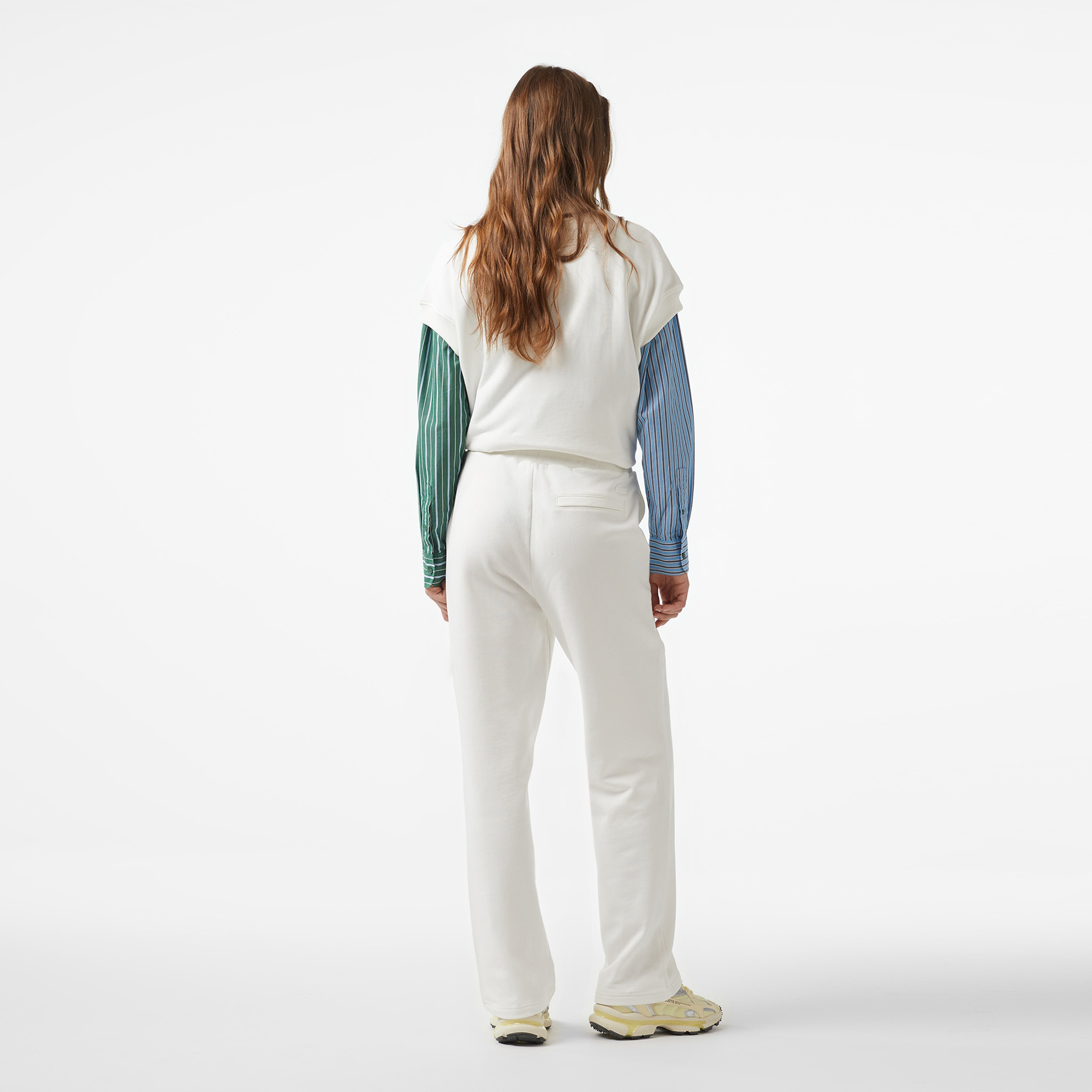 Lacoste x House of SuperStep Kadın Krem Eşofman Altı