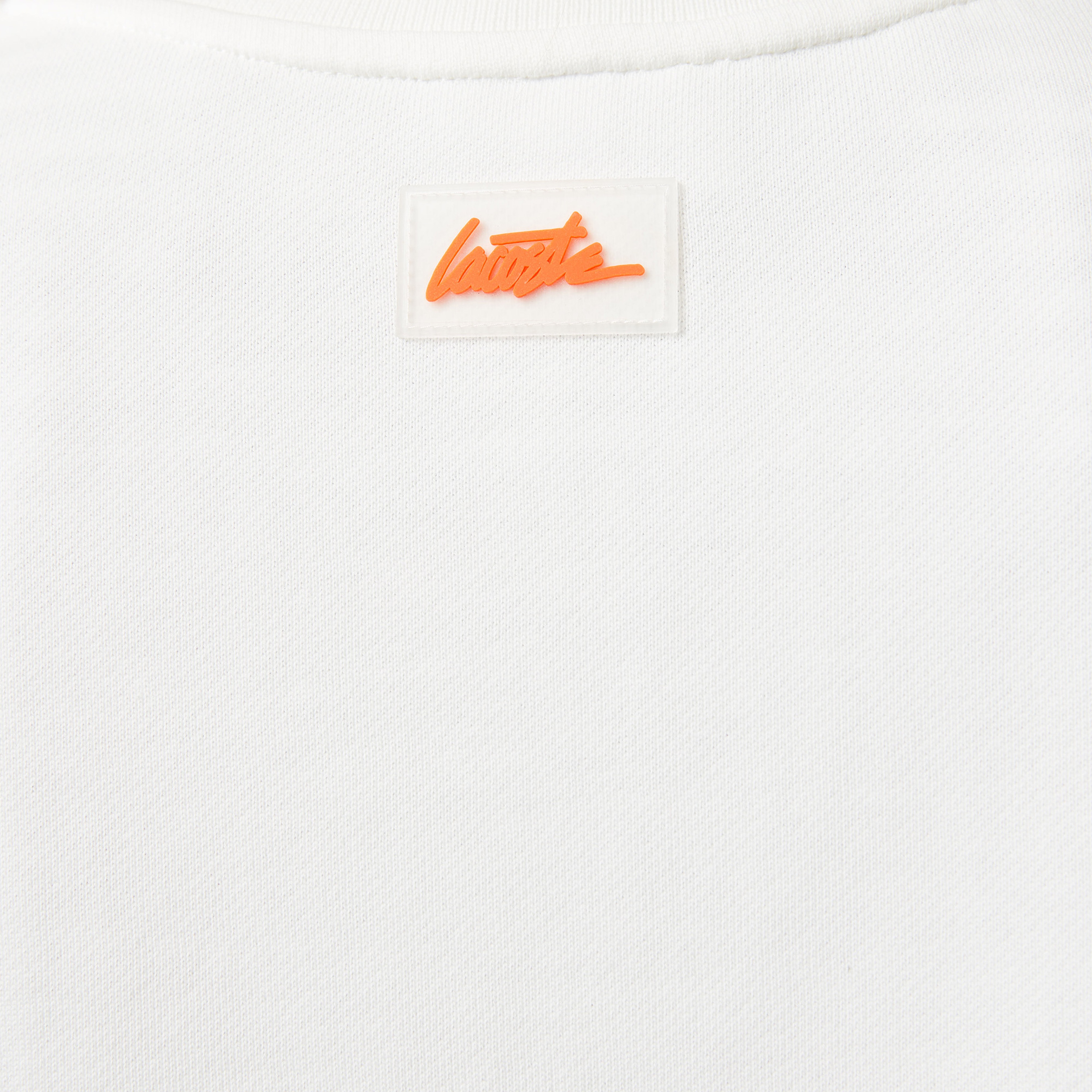 Lacoste x House of SuperStep Kadın Krem T-Shirt