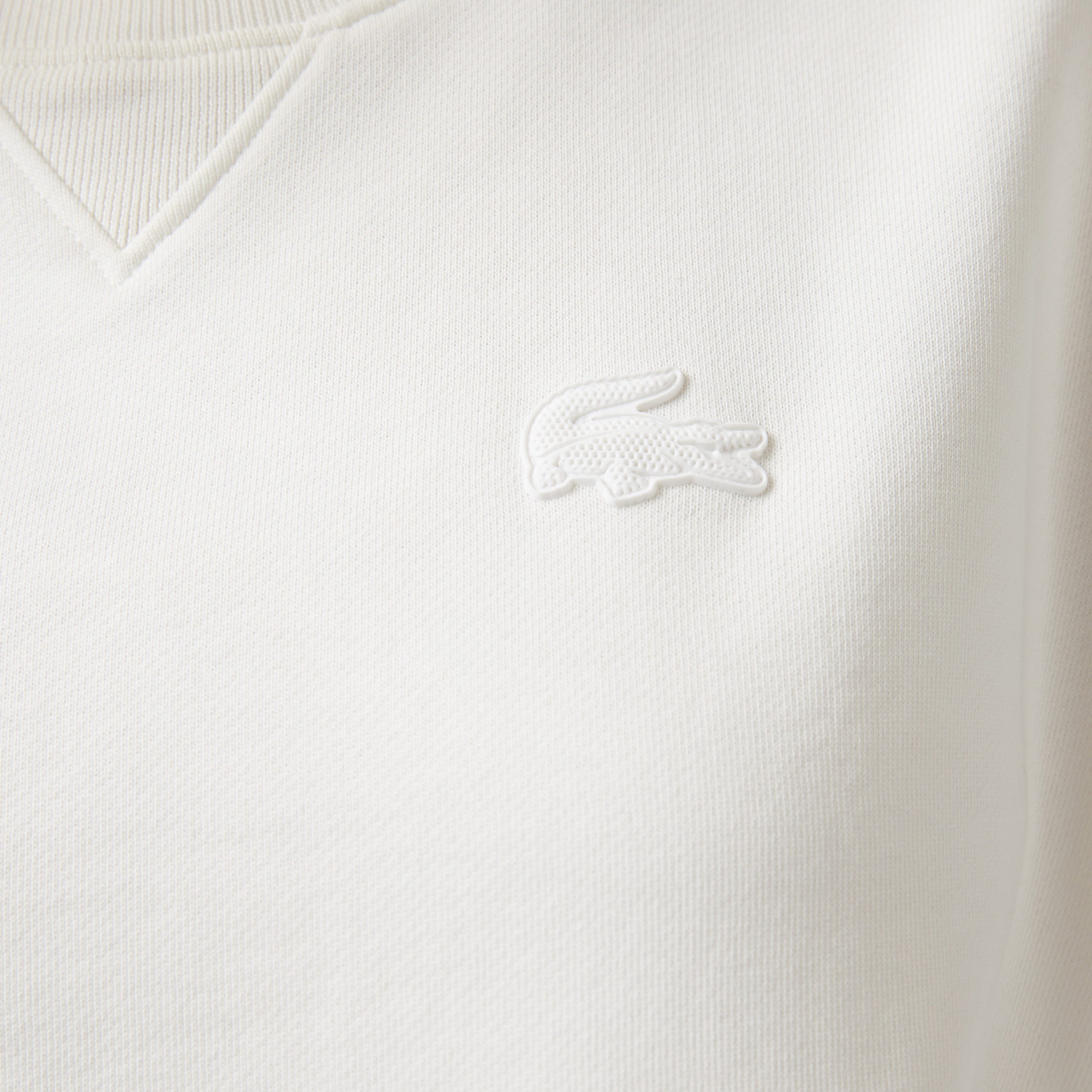 Lacoste x House of SuperStep Kadın Krem T-Shirt