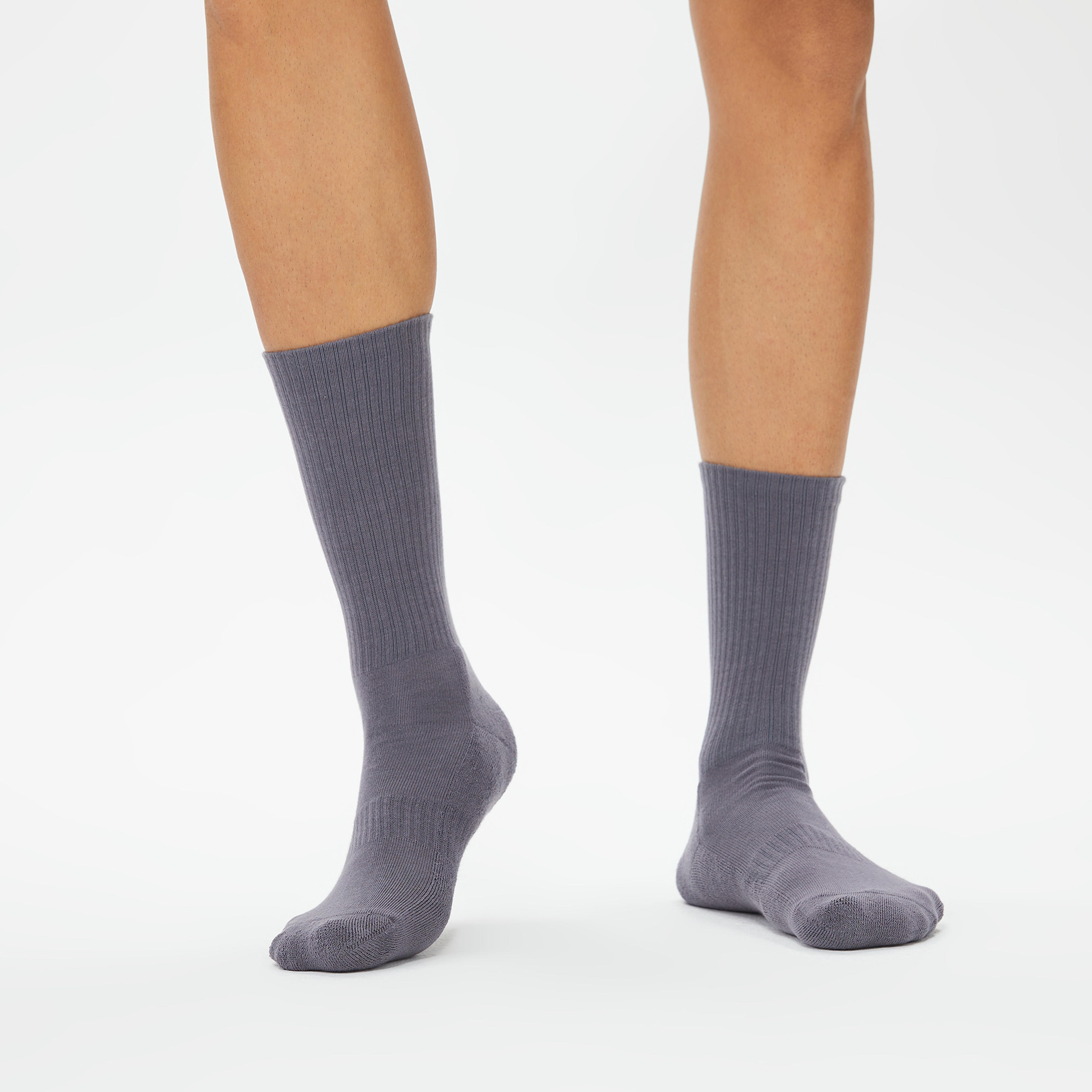 UNITED4 Erkek Krem Gri 3'lü Çorap