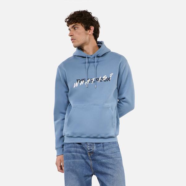 ERKEK MAVİ SWEATSHIRT