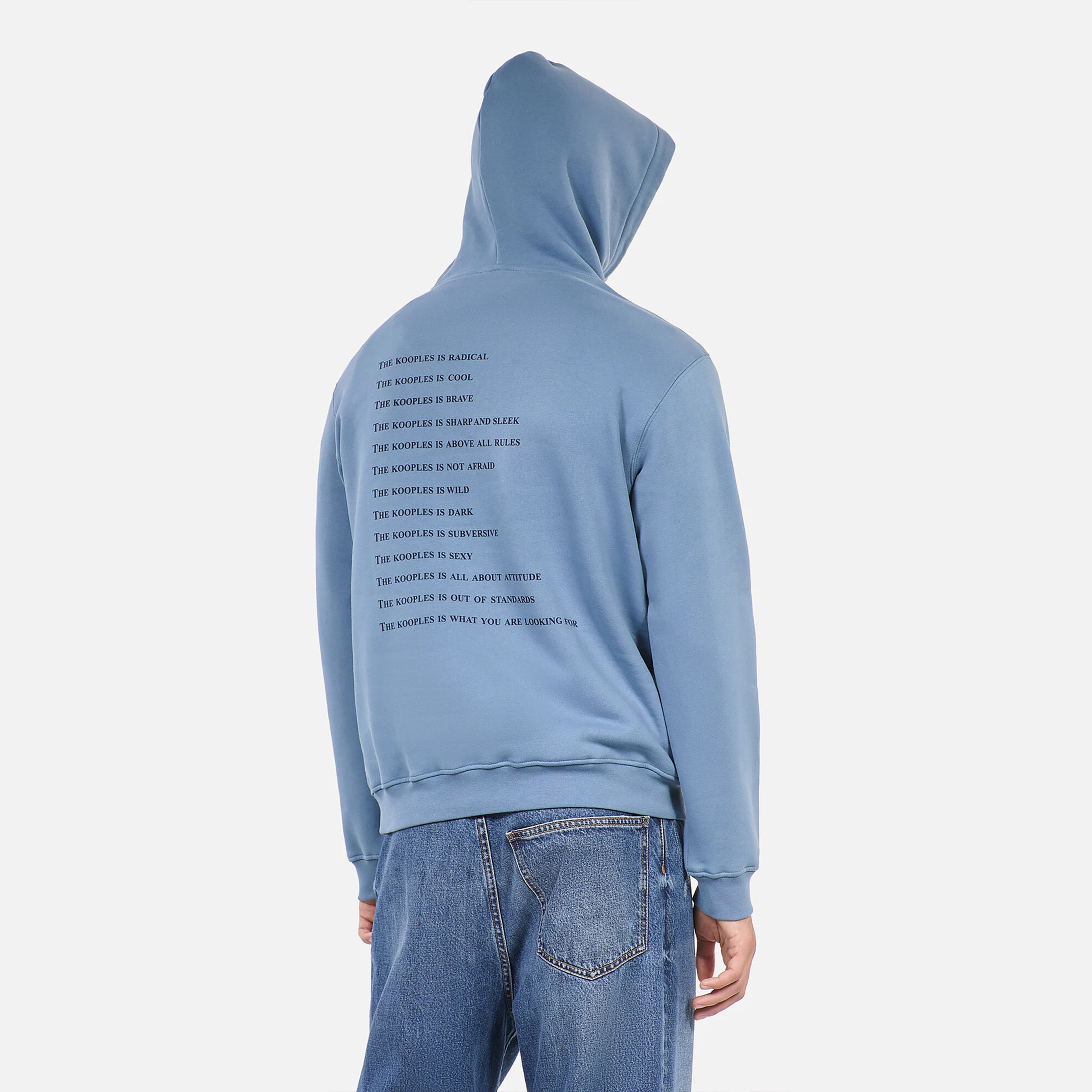 ERKEK MAVİ SWEATSHIRT