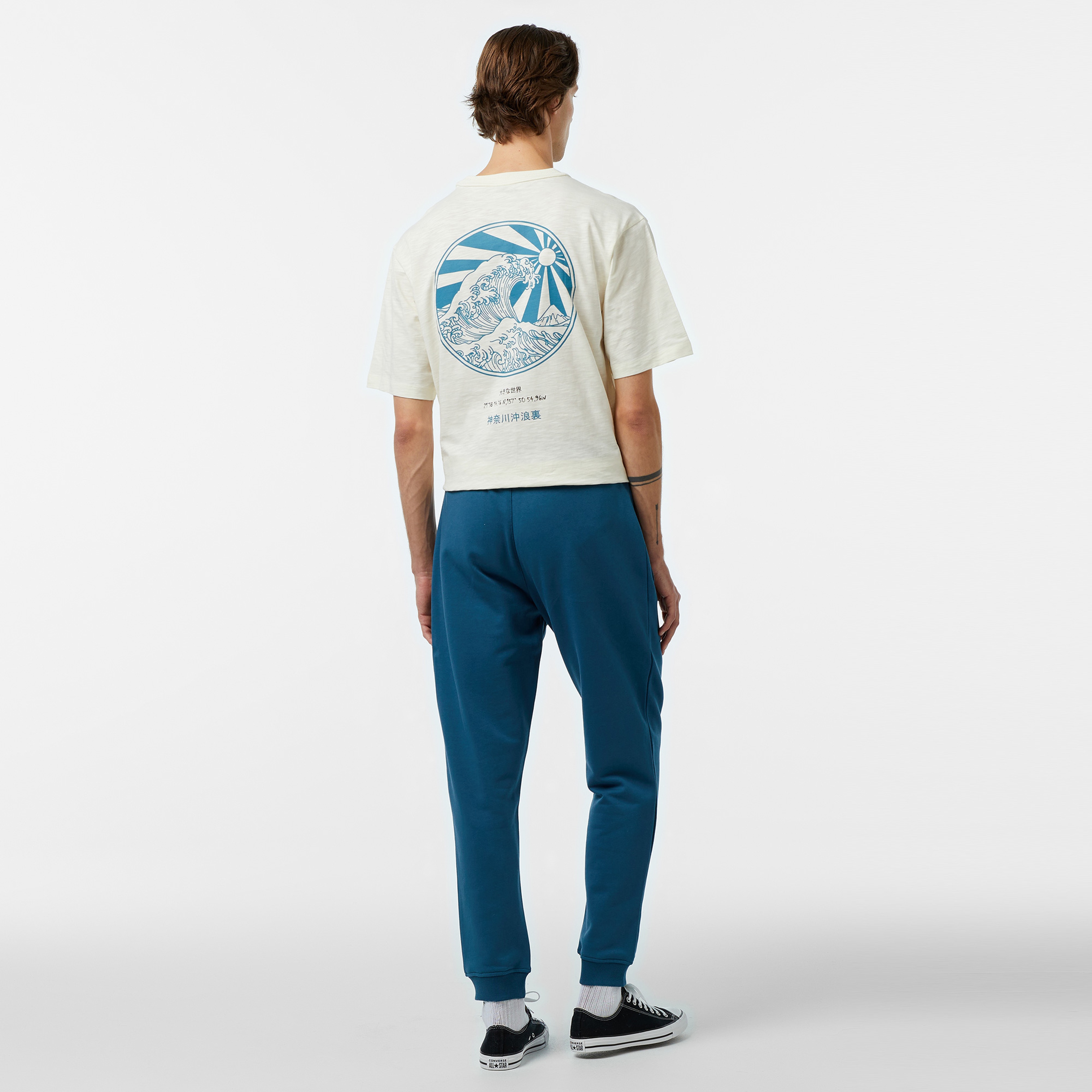 UNITED4 Erkek Mavi Eşofman Altı