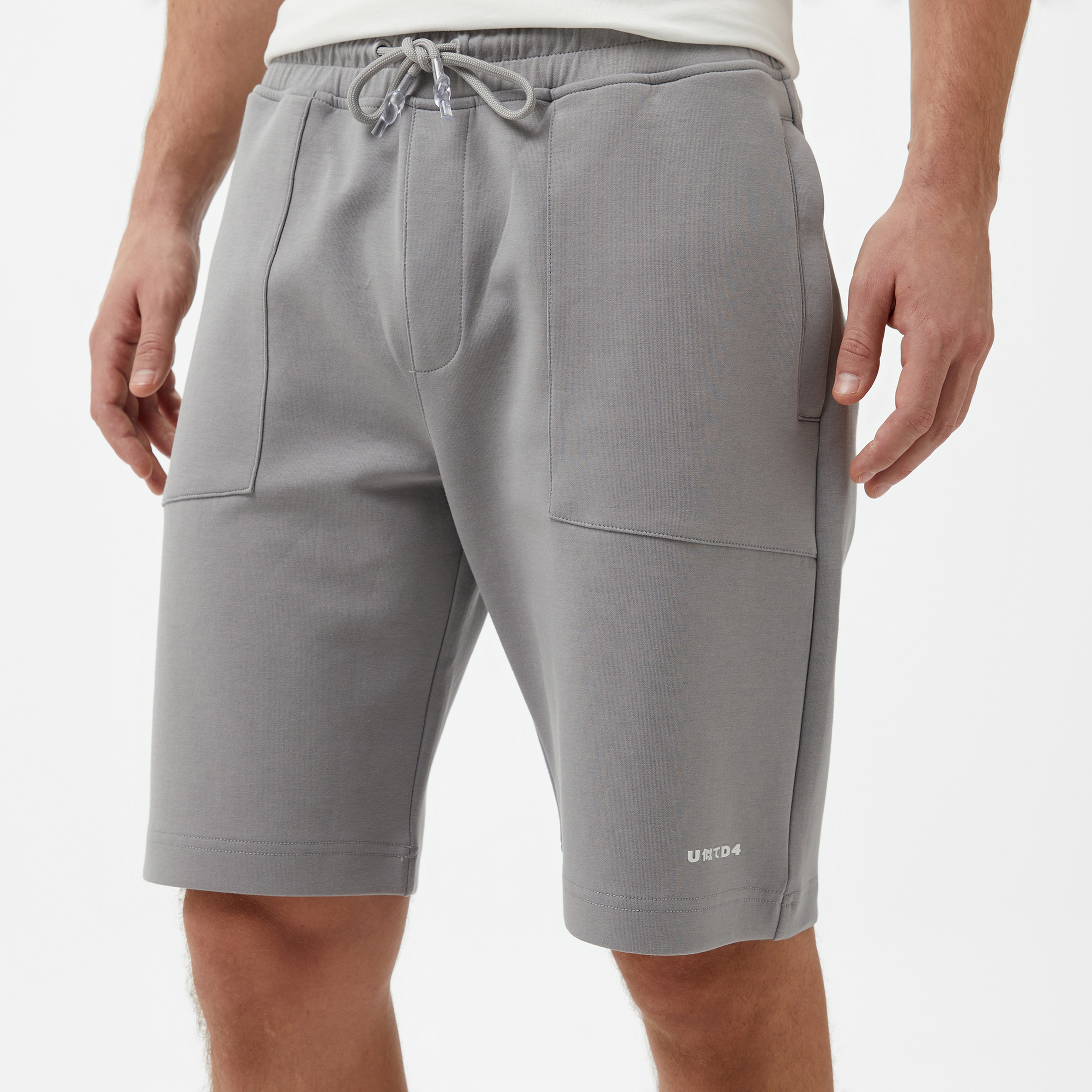 UNITED4 Erkek Gri Şort