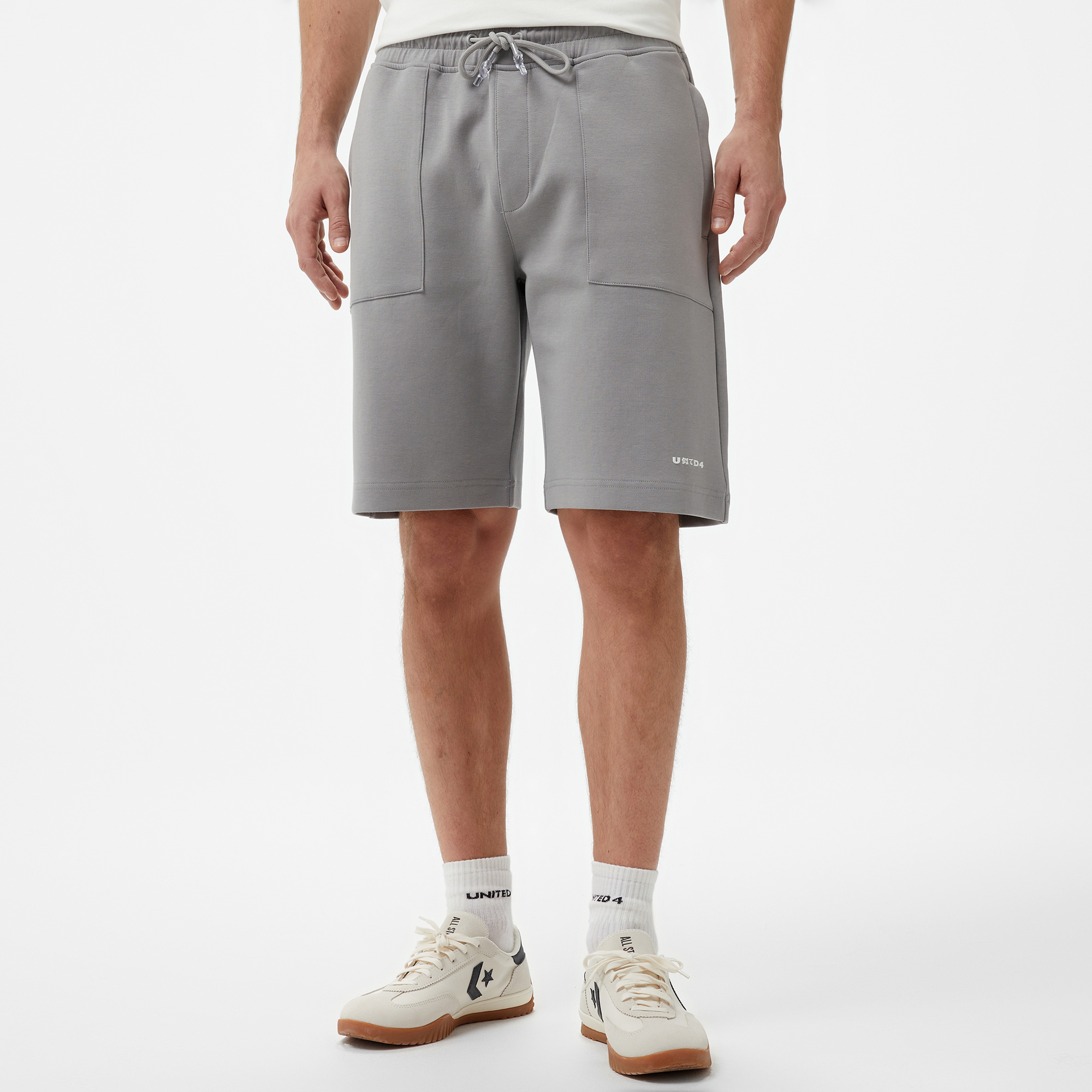 UNITED4 Erkek Gri Şort