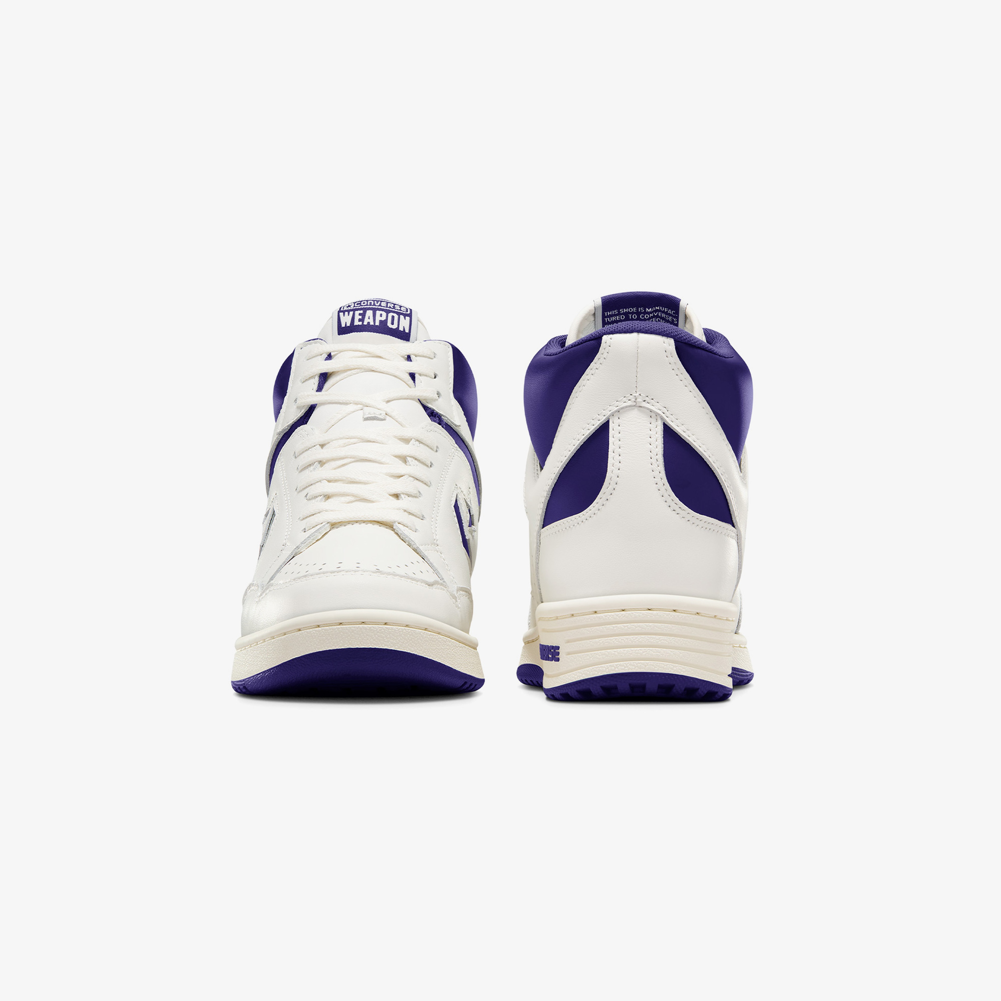 Converse Weapon Unisex Mor Deri Sneaker