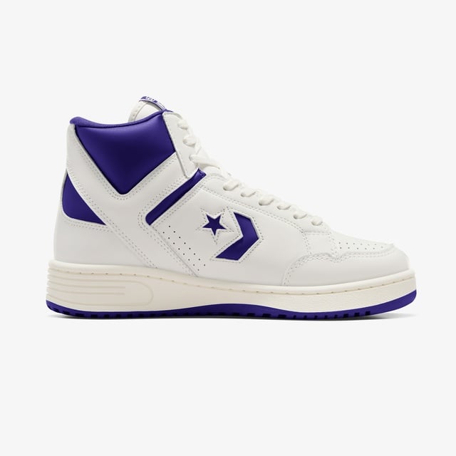 Converse Weapon Unisex Mor Deri Sneaker - Görsel 2