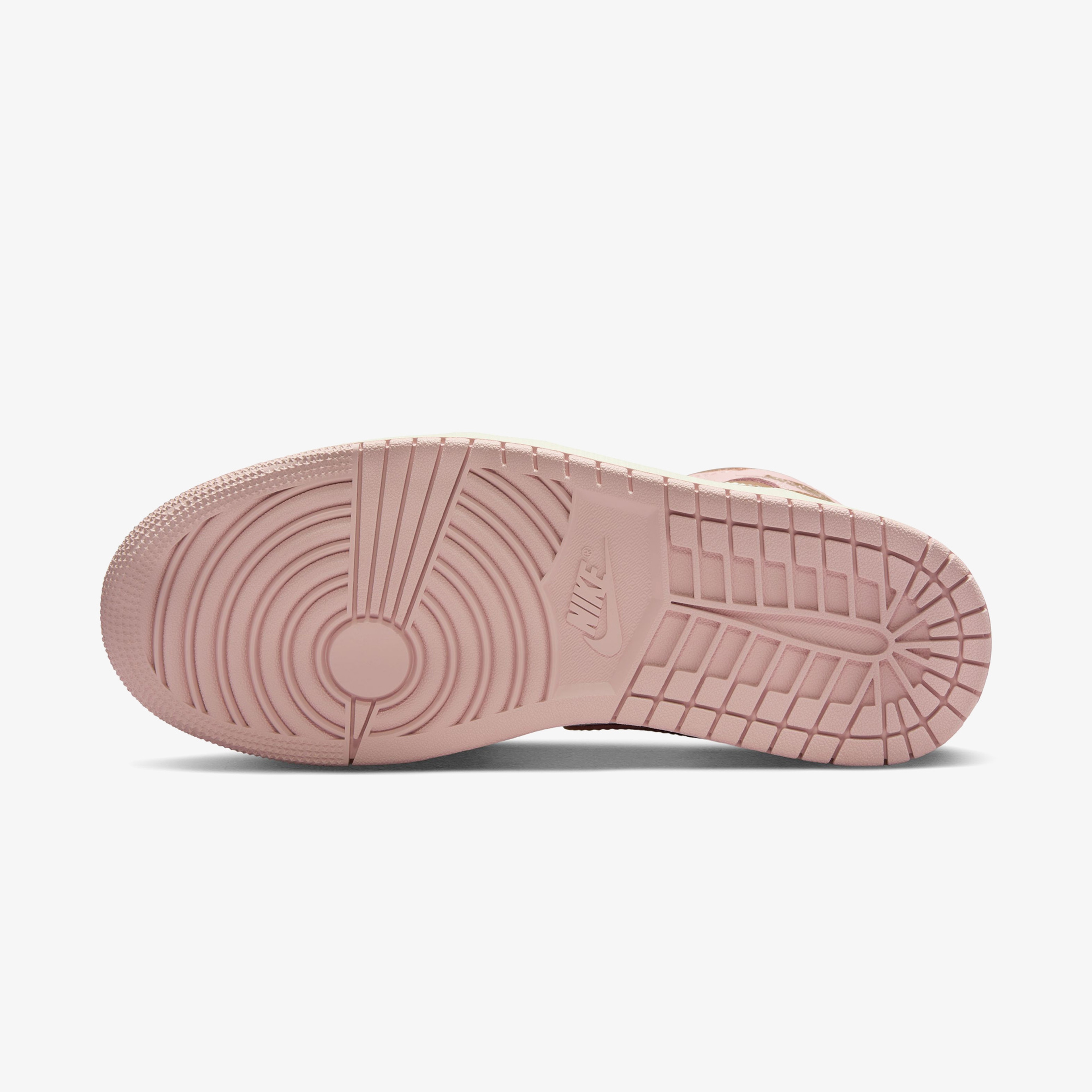 Nike Air Jordan 1 Mid Pink Sail Kadın Pembe/Beyaz Sneaker