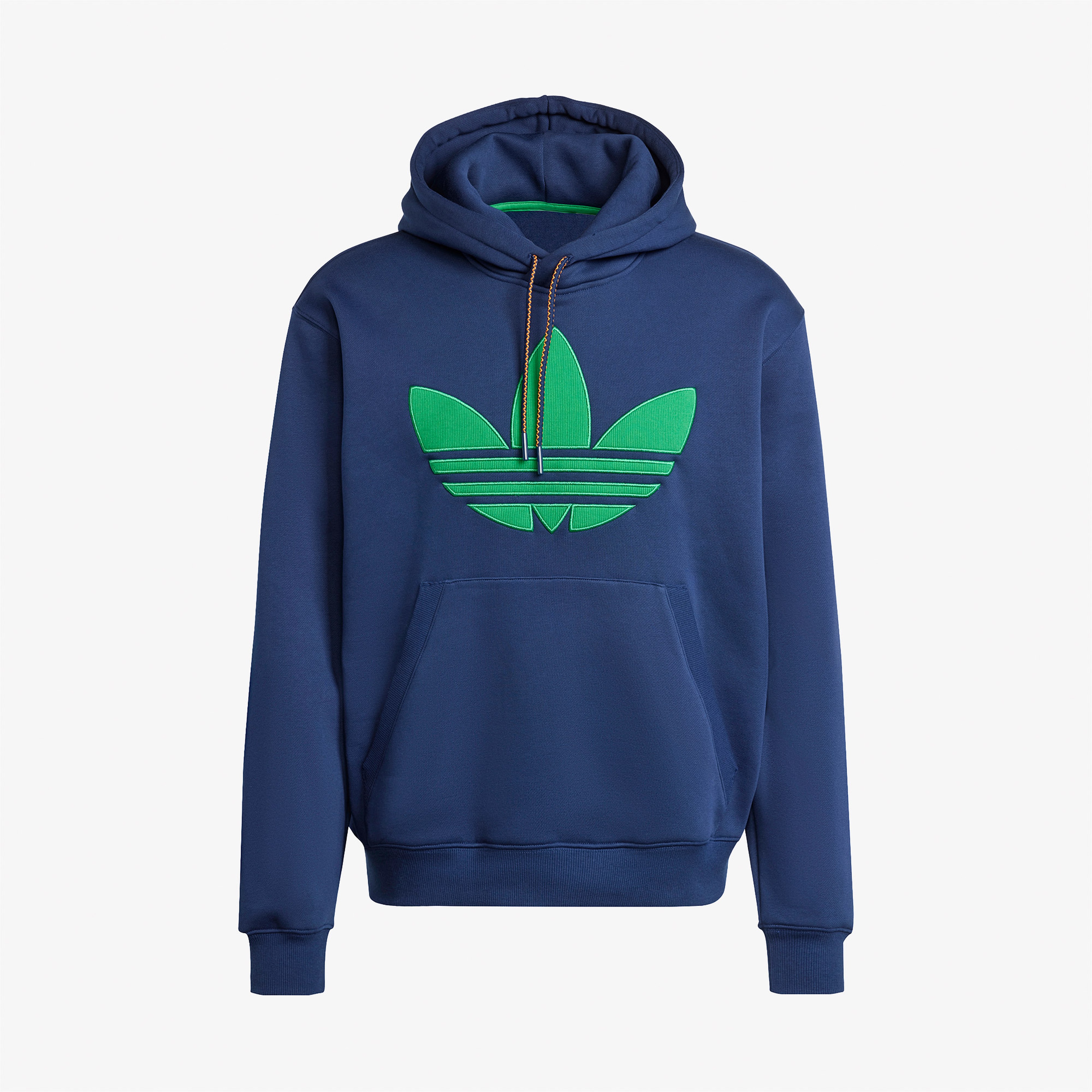 adidas Originals 70s Fleece Kapüşonlu Erkek Mavi Hoodie