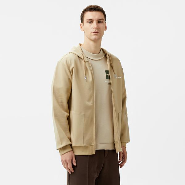 UNITED4 Erkek Bej Sweatshirt