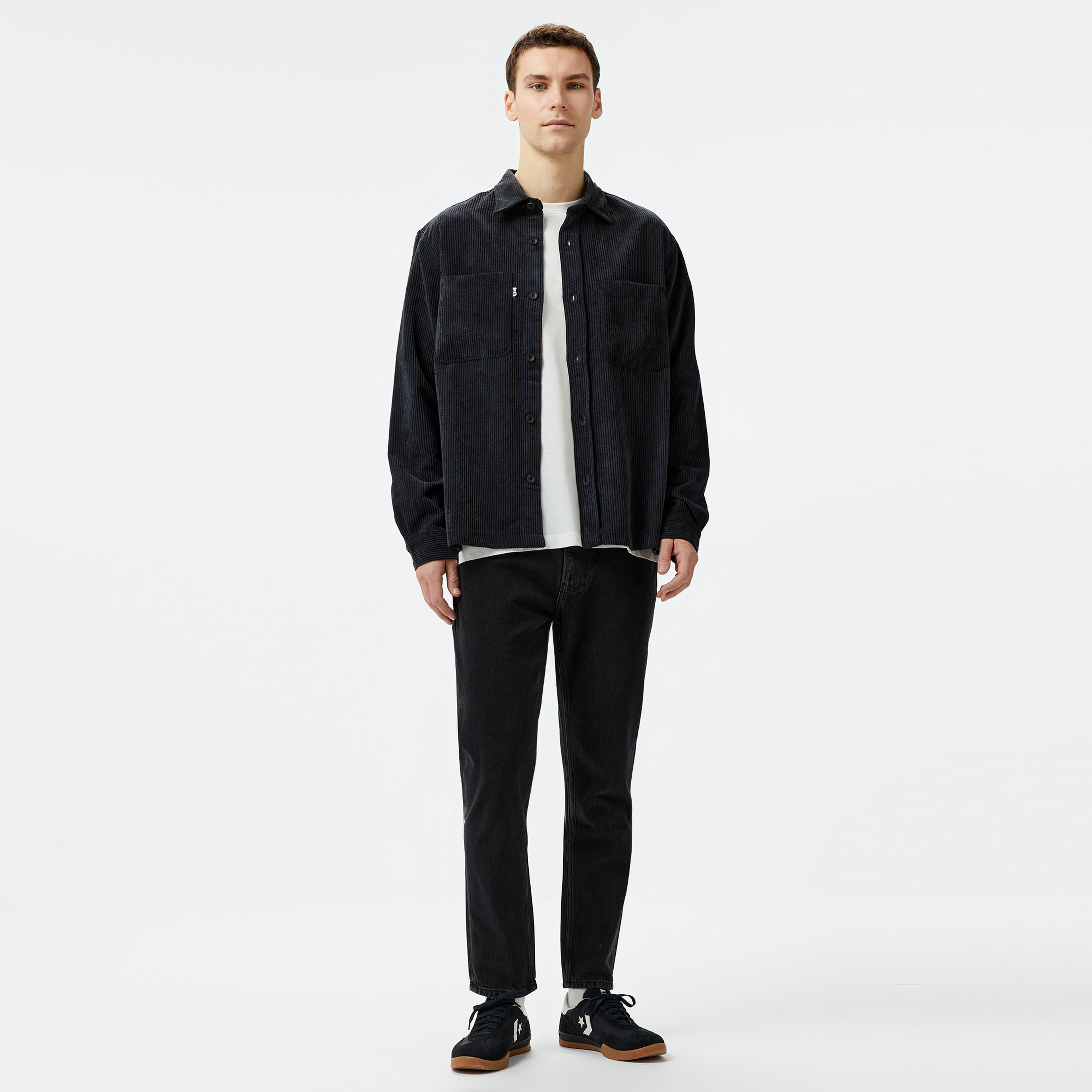 UNITED4 Erkek Siyah Gömlek