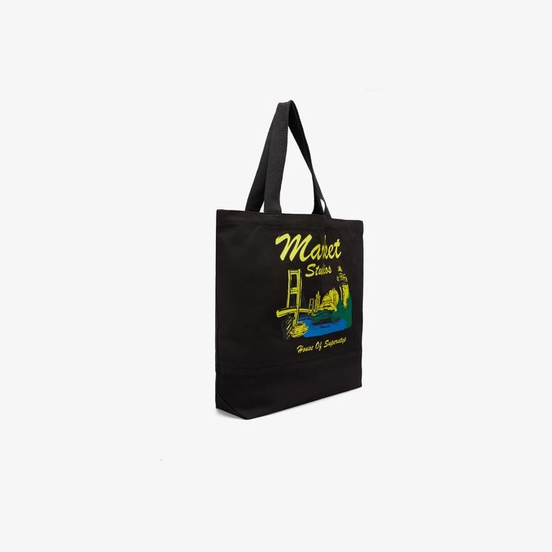 Market x Hoss İstanbul Unisex Siyah Çanta