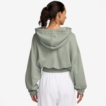 Nike Oversized Sportswear Fleece Cropped Kadın Yeşil Günlük Sweatshirt