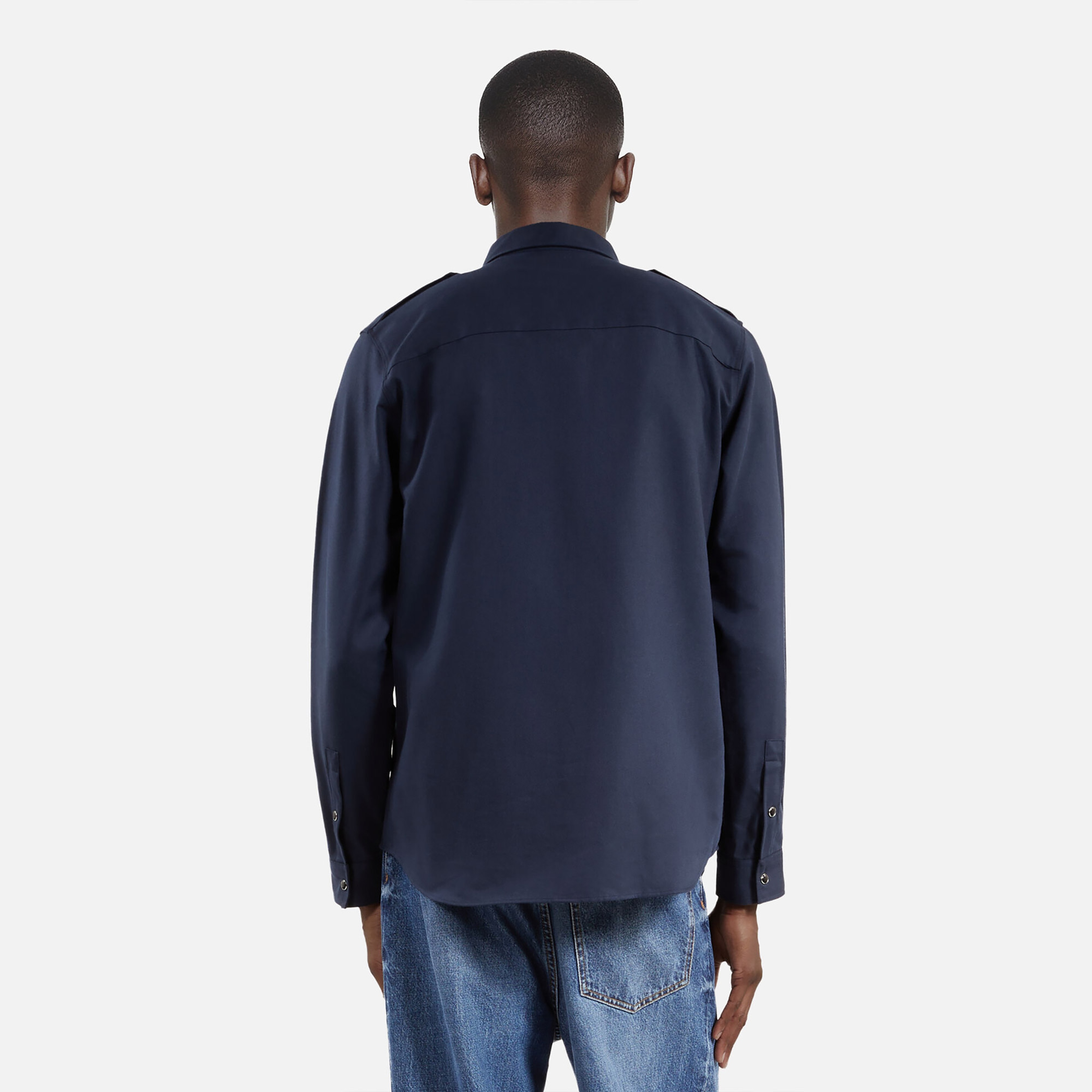 ERKEK LACİVERT GÖMLEK