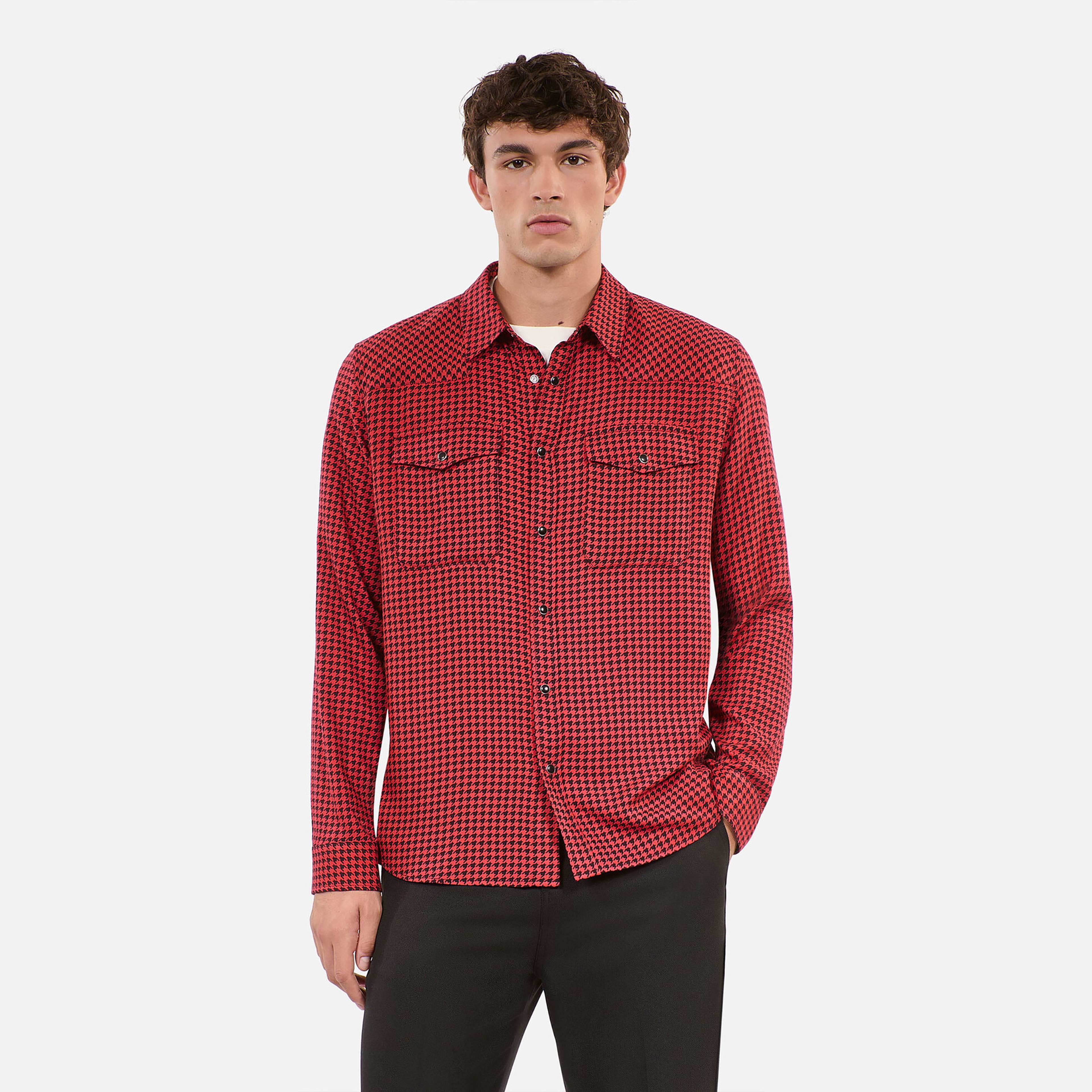 ERKEK SİYAH GÖMLEK